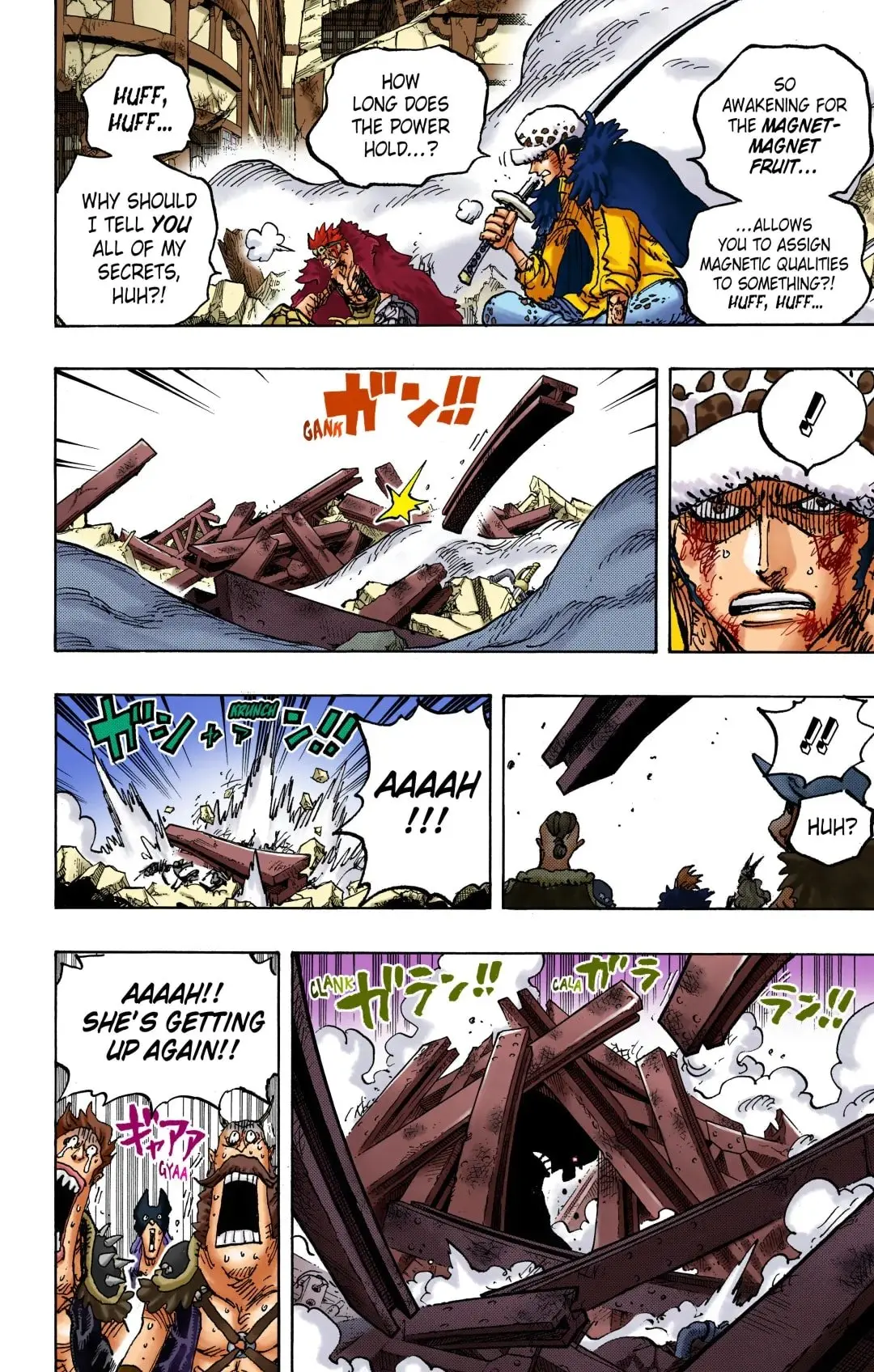 One Piece Colored, chapter 1031, page 3
