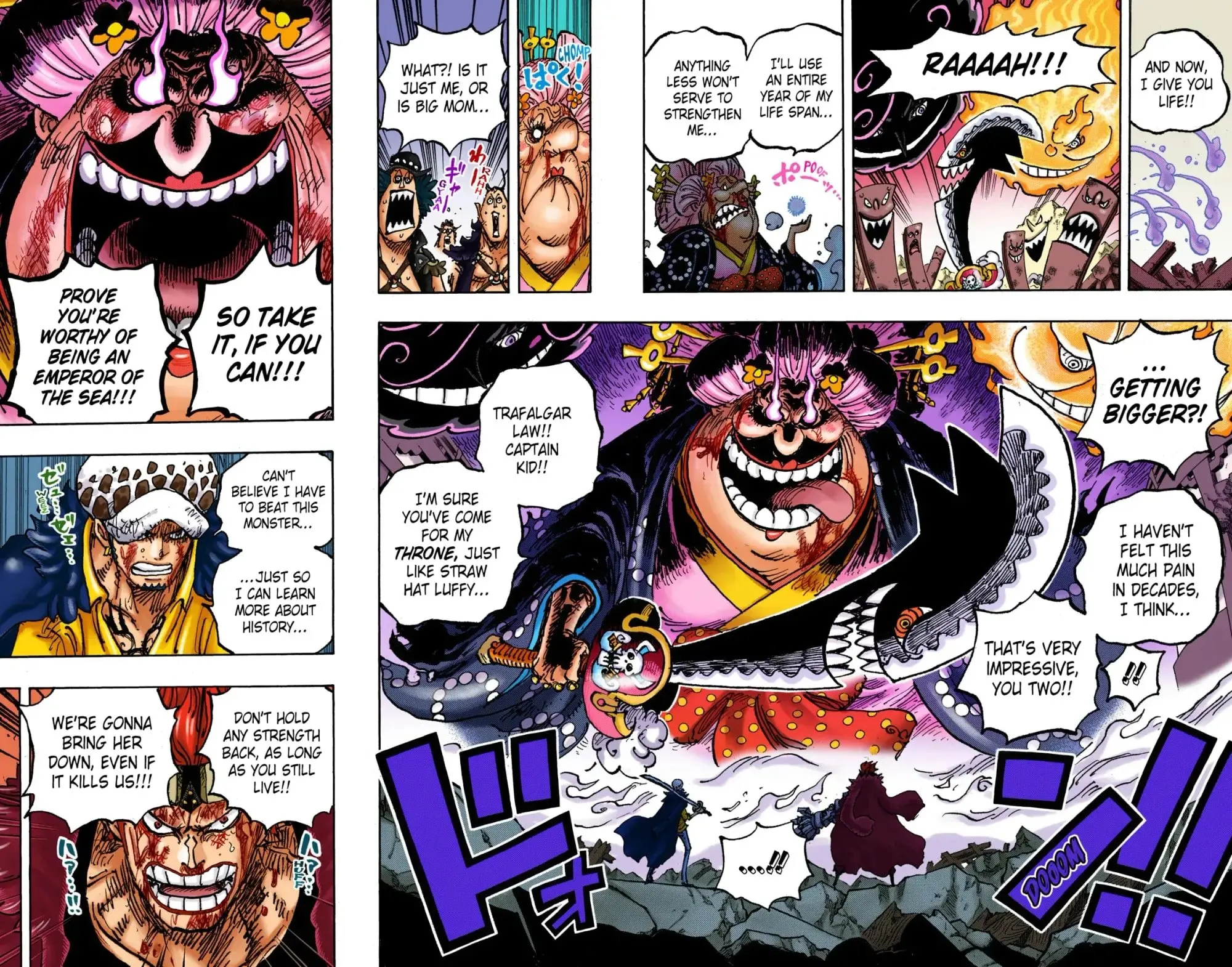 One Piece Colored, chapter 1031, page 5