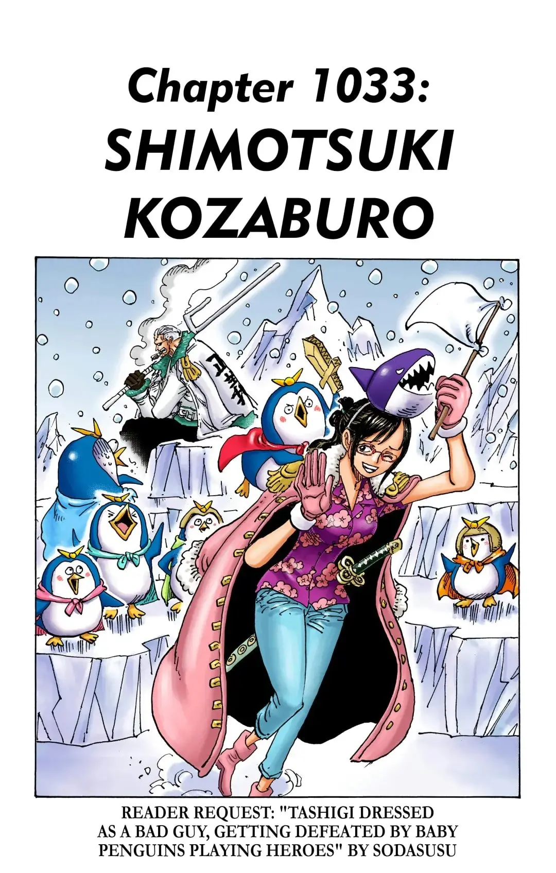 One Piece Colored, chapter 1033, page 1
