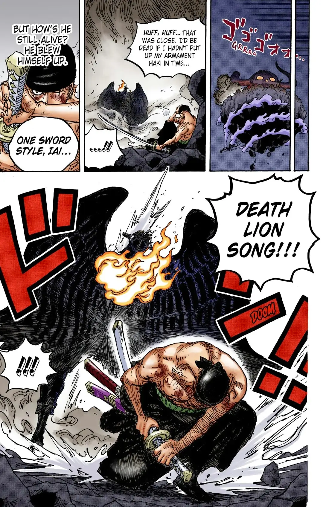 One Piece Colored, chapter 1033, page 5