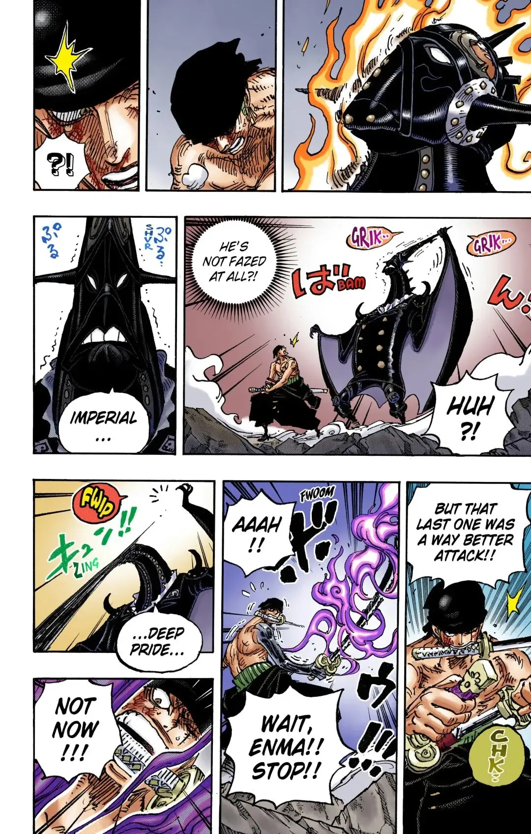 One Piece Colored, chapter 1033, page 6