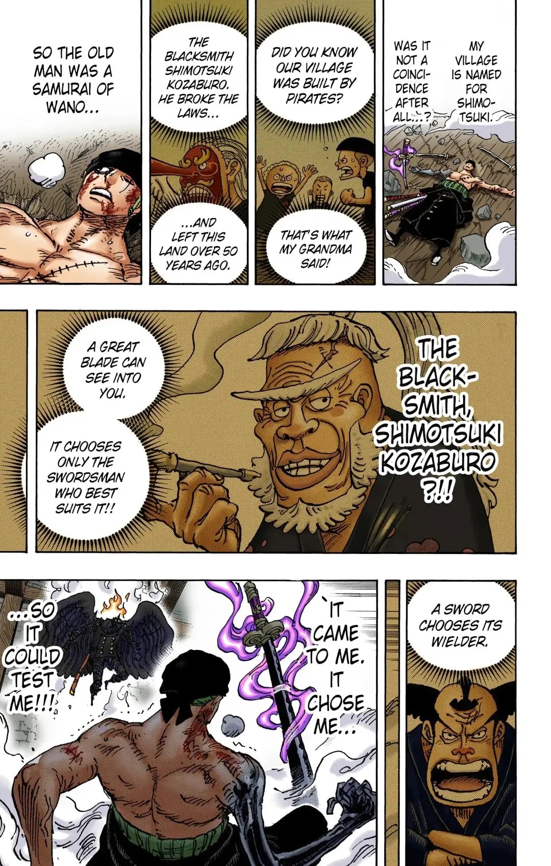 One Piece Colored, chapter 1033, page 15