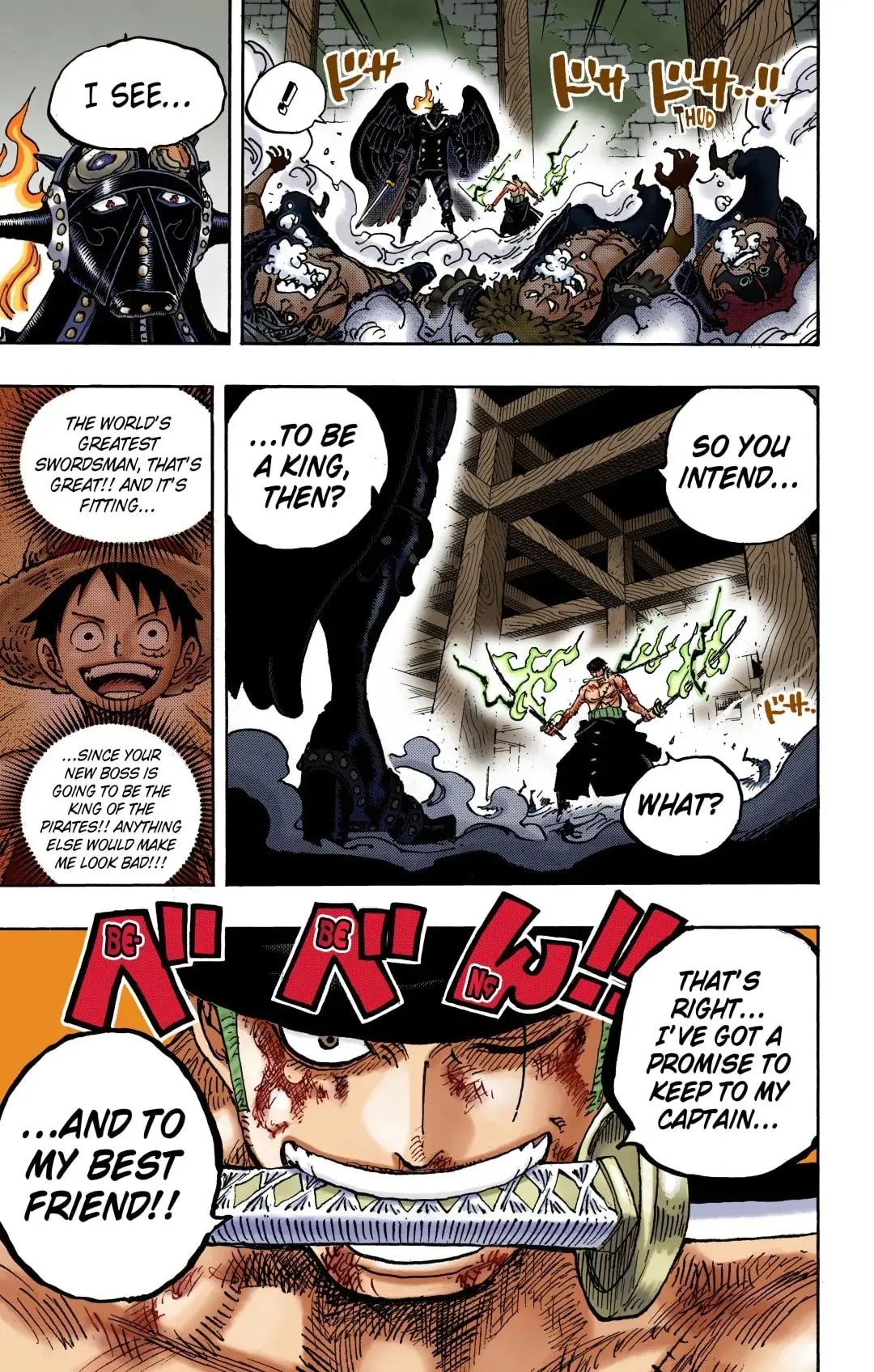 One Piece Colored, chapter 1033, page 17