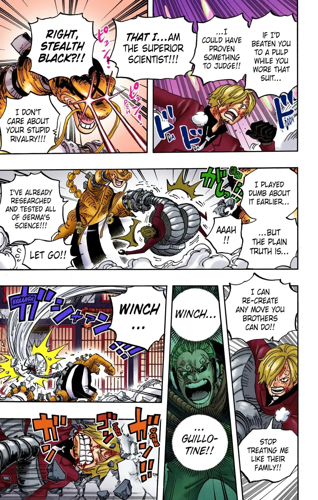 One Piece Colored, chapter 1034, page 8