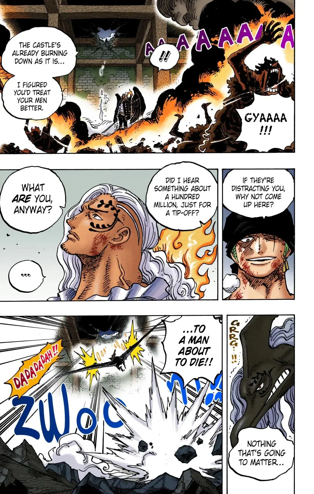 One Piece Colored, chapter 1035, page 7
