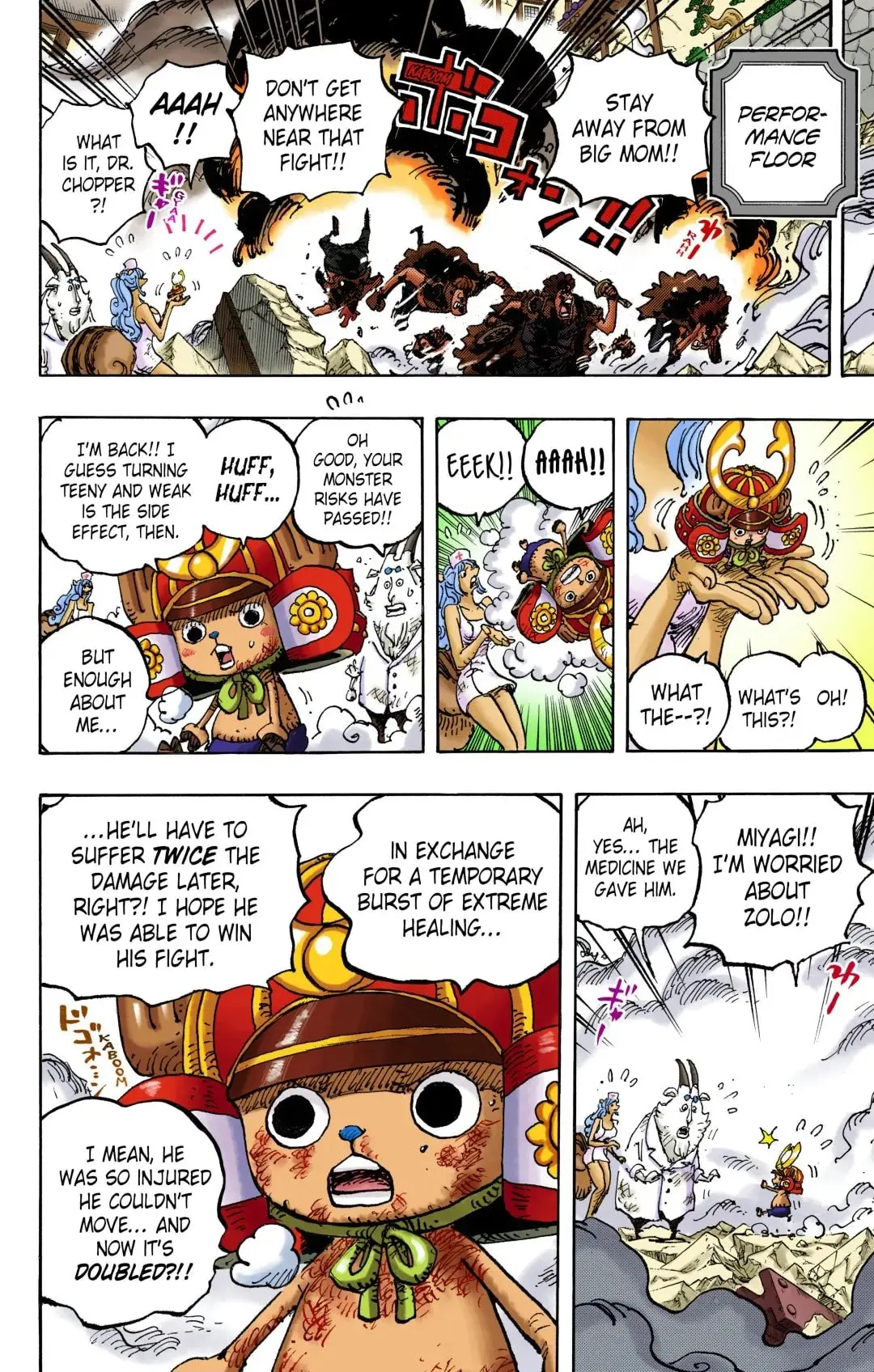 One Piece Colored, chapter 1038, page 4