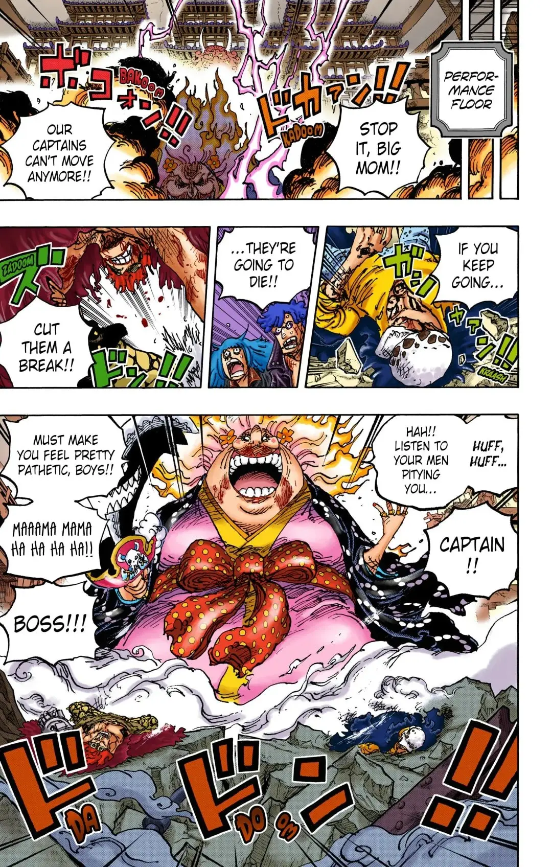 One Piece Colored, chapter 1038, page 10