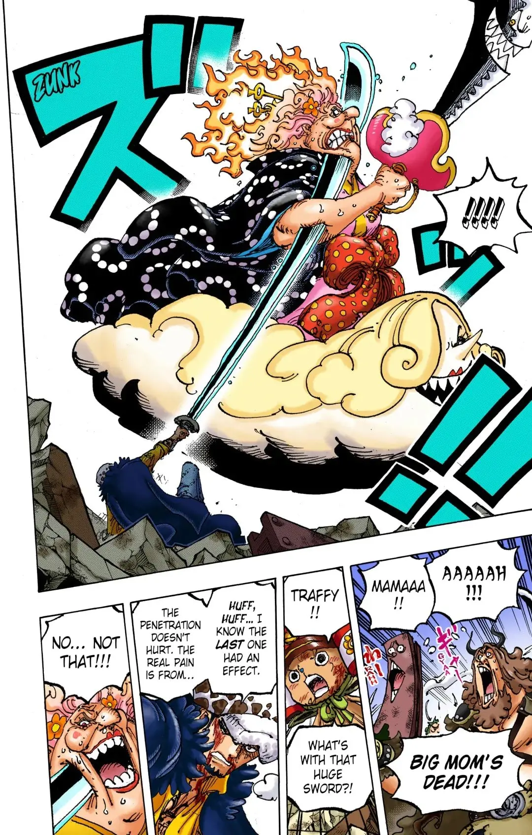 One Piece Colored, chapter 1038, page 13