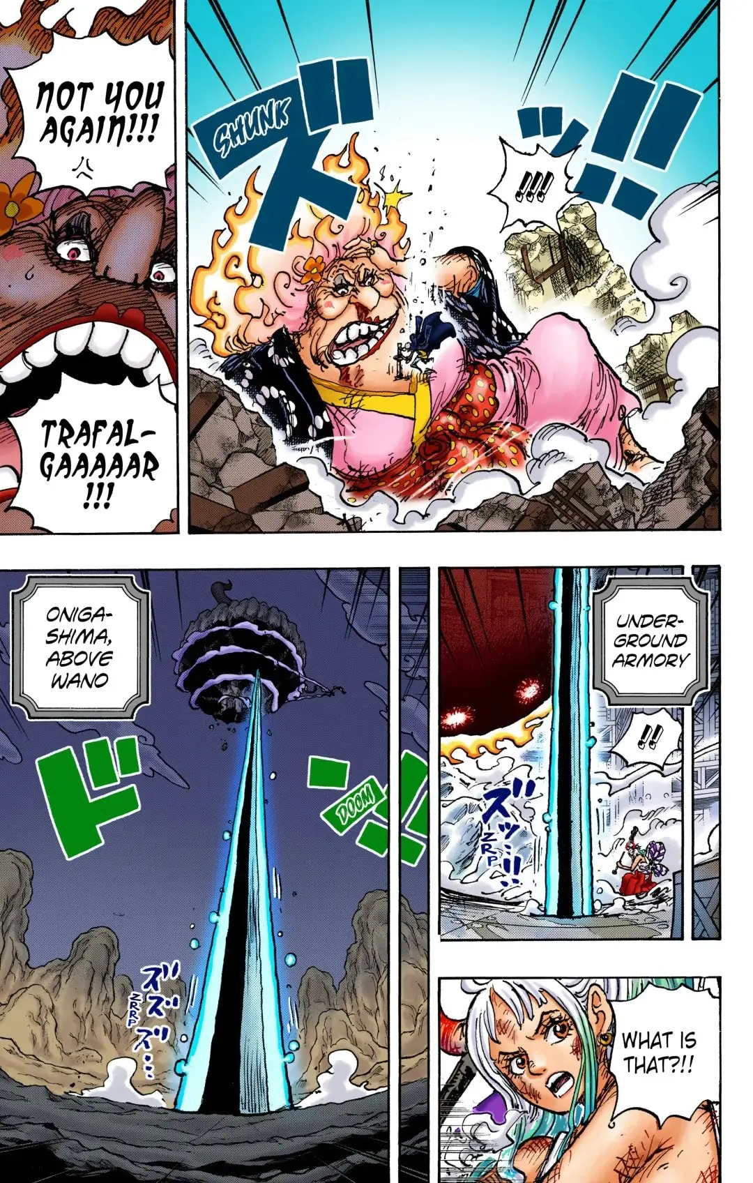 One Piece Colored, chapter 1039, page 11