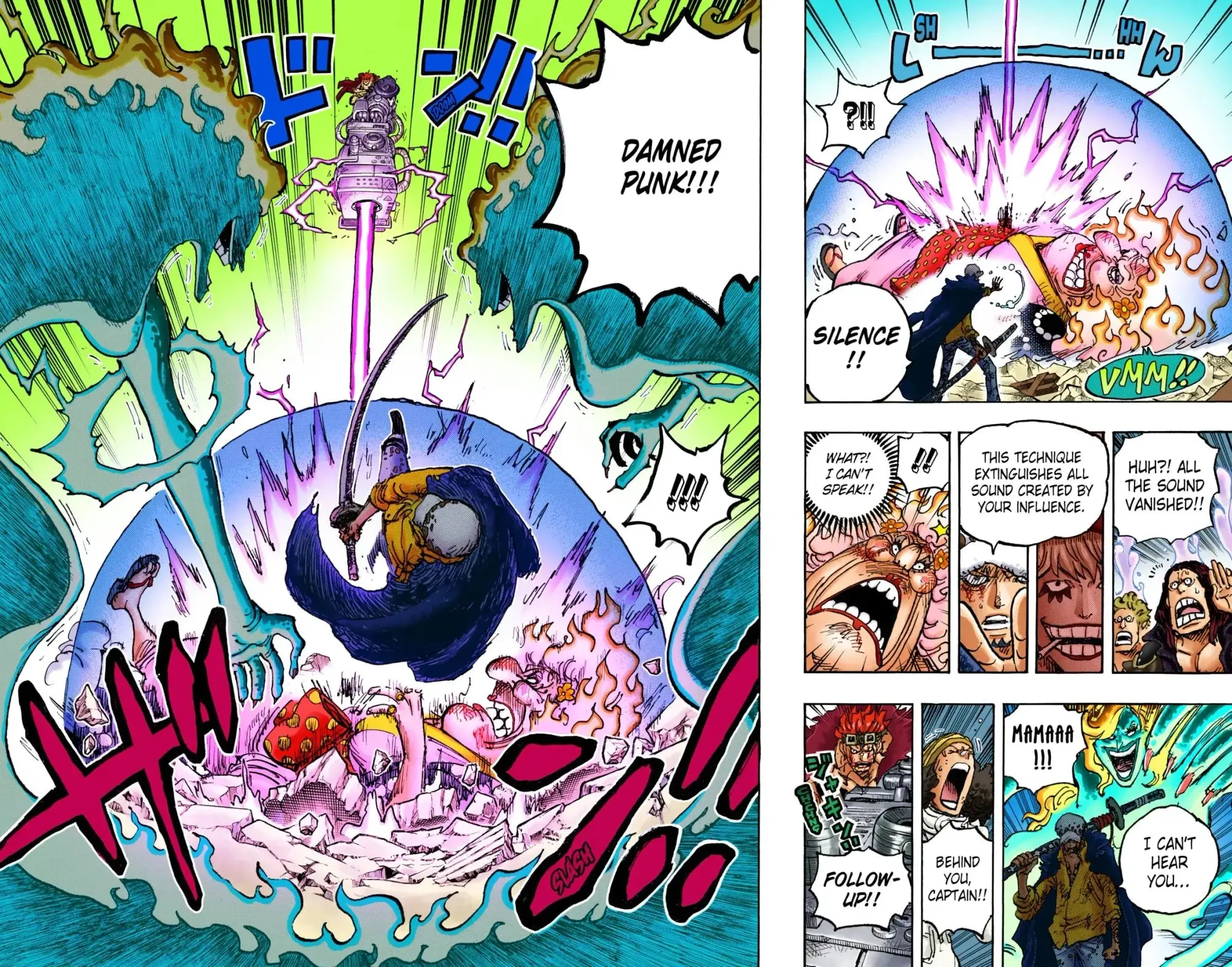 One Piece Colored, chapter 1040, page 6