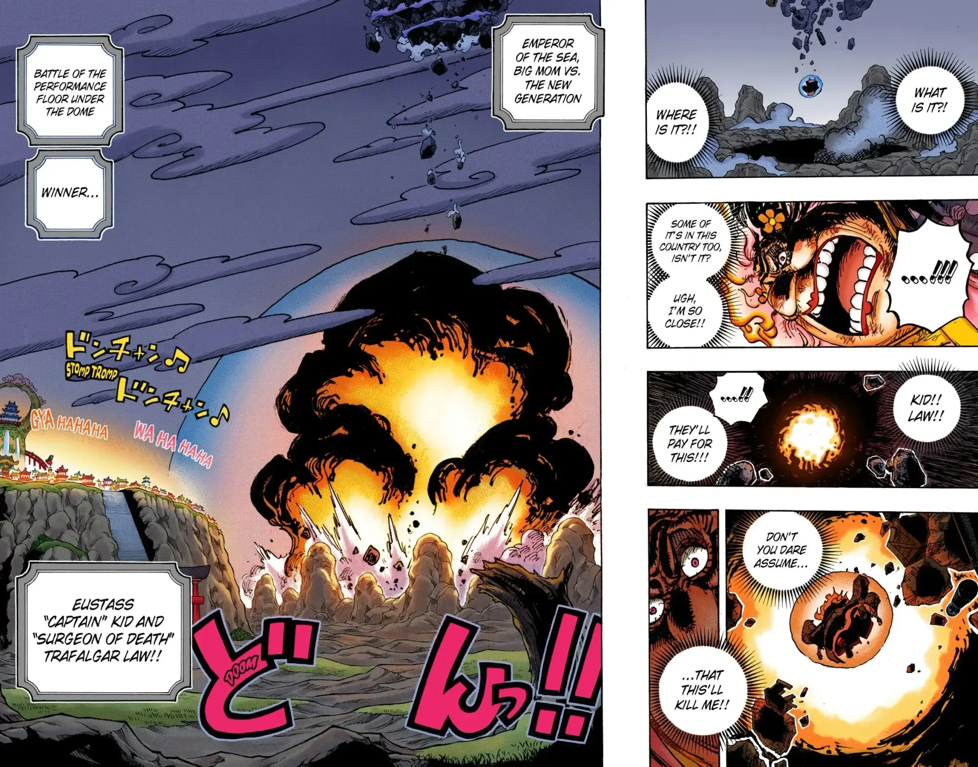 One Piece Colored, chapter 1040, page 10