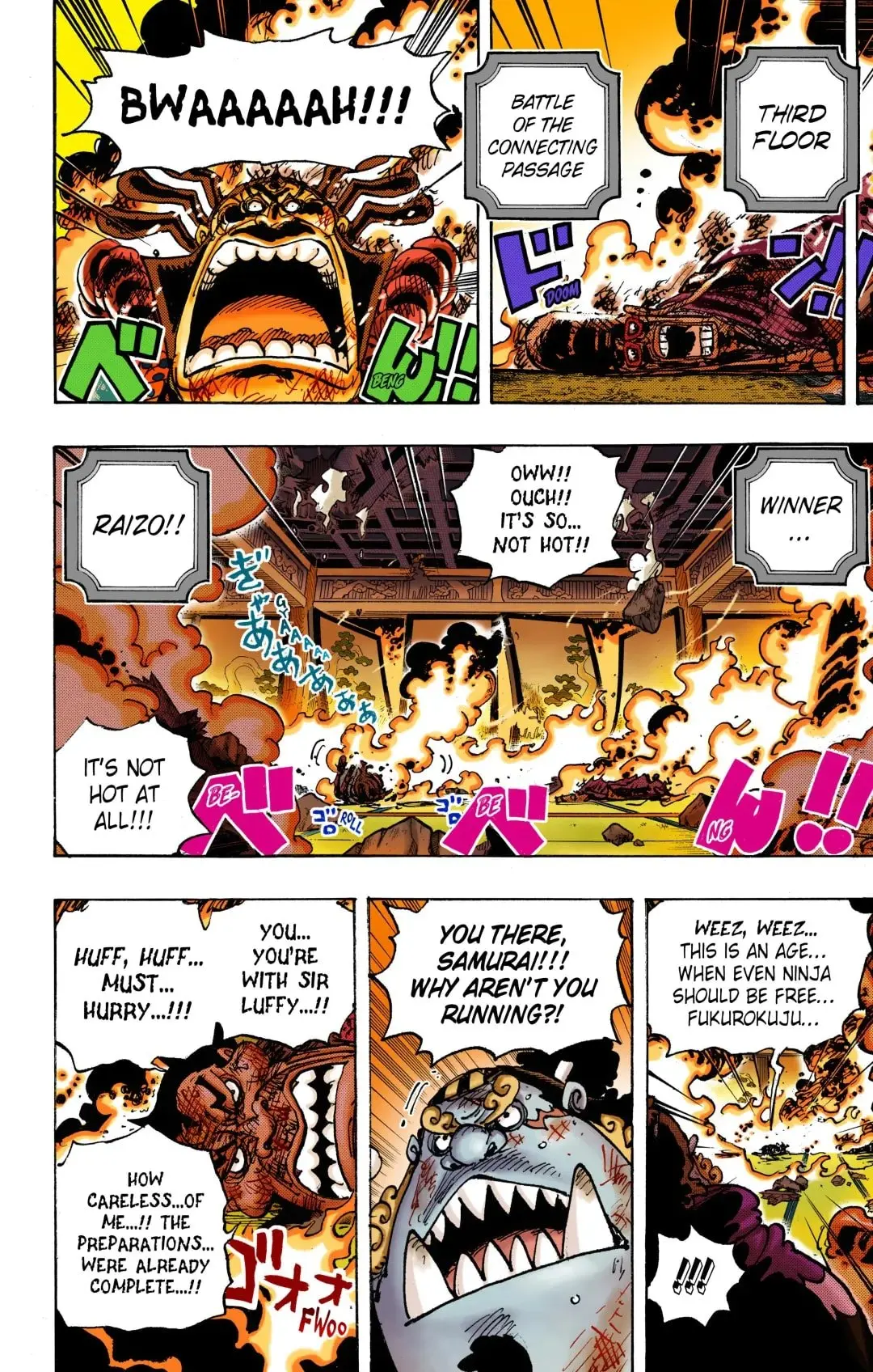 One Piece Colored, chapter 1041, page 4