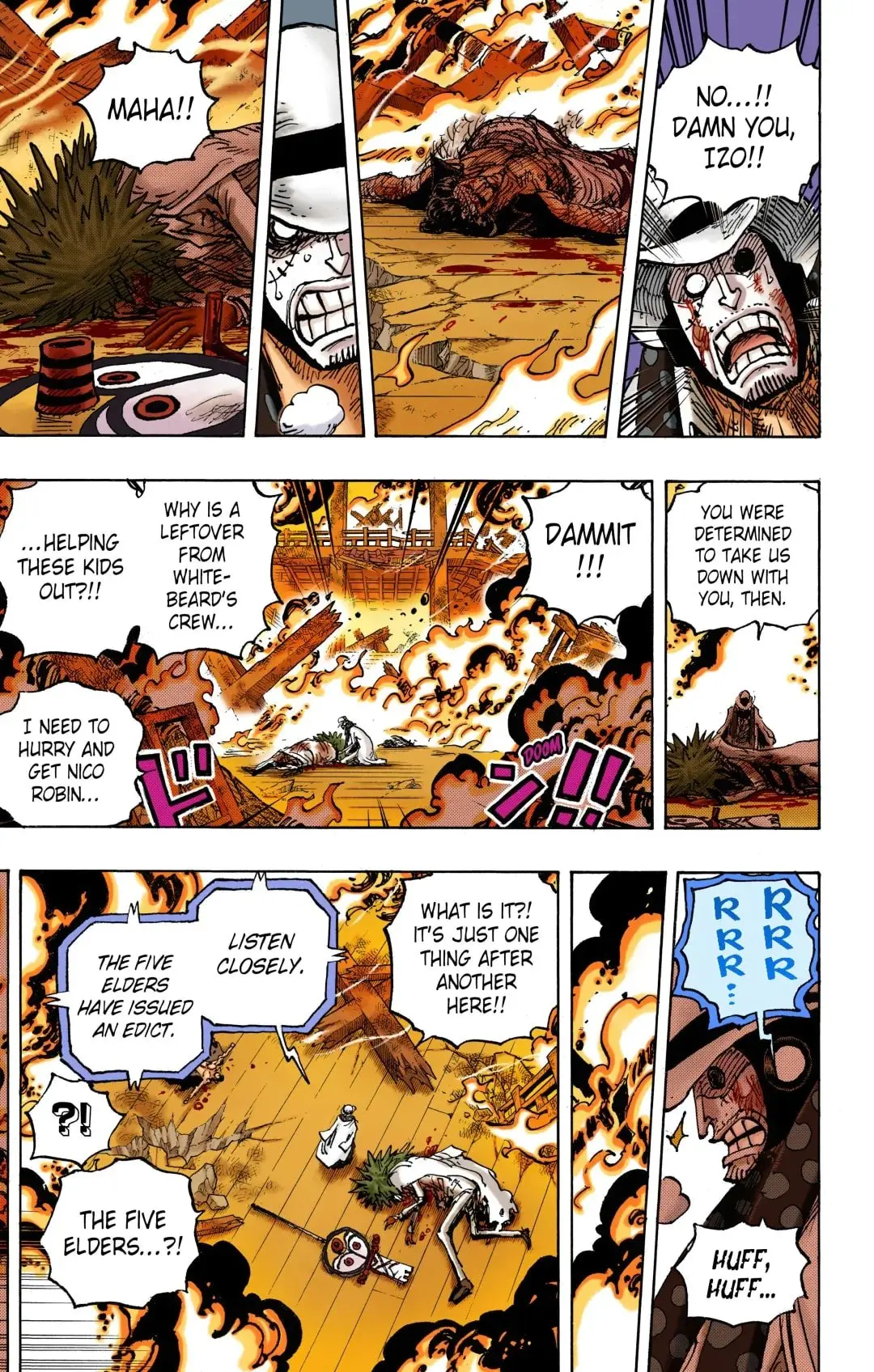 One Piece Colored, chapter 1041, page 9