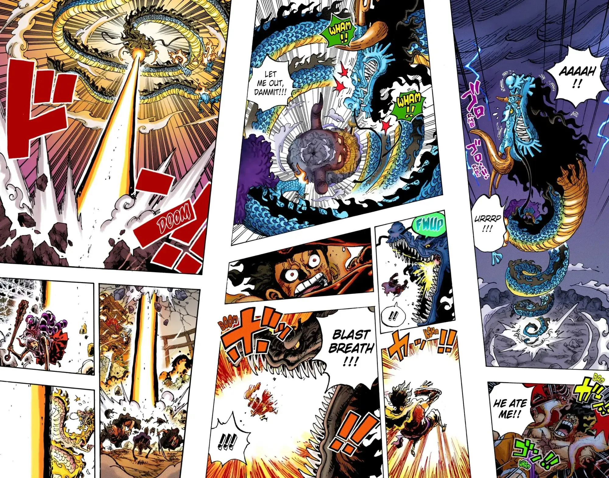One Piece Colored, chapter 1042, page 8