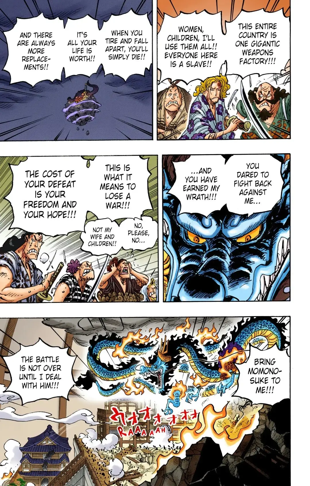 One Piece Colored, chapter 1043, page 9