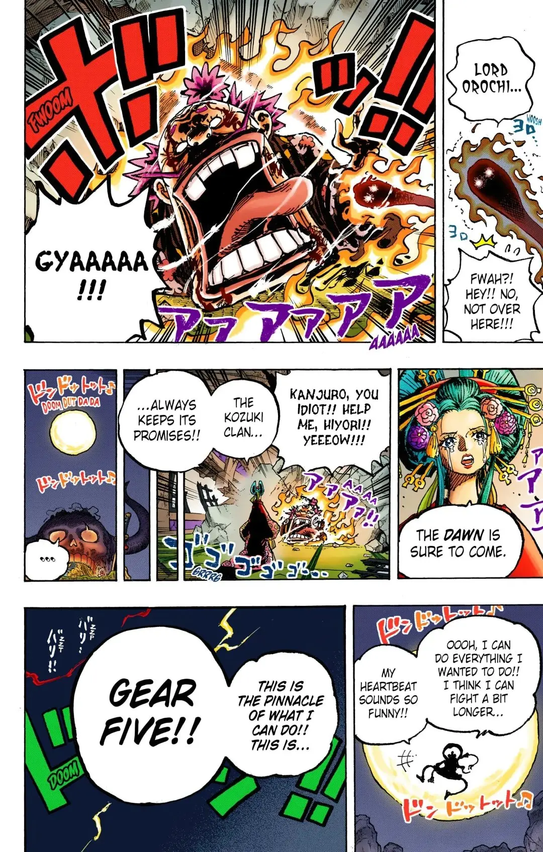 One Piece Colored, chapter 1044, page 9