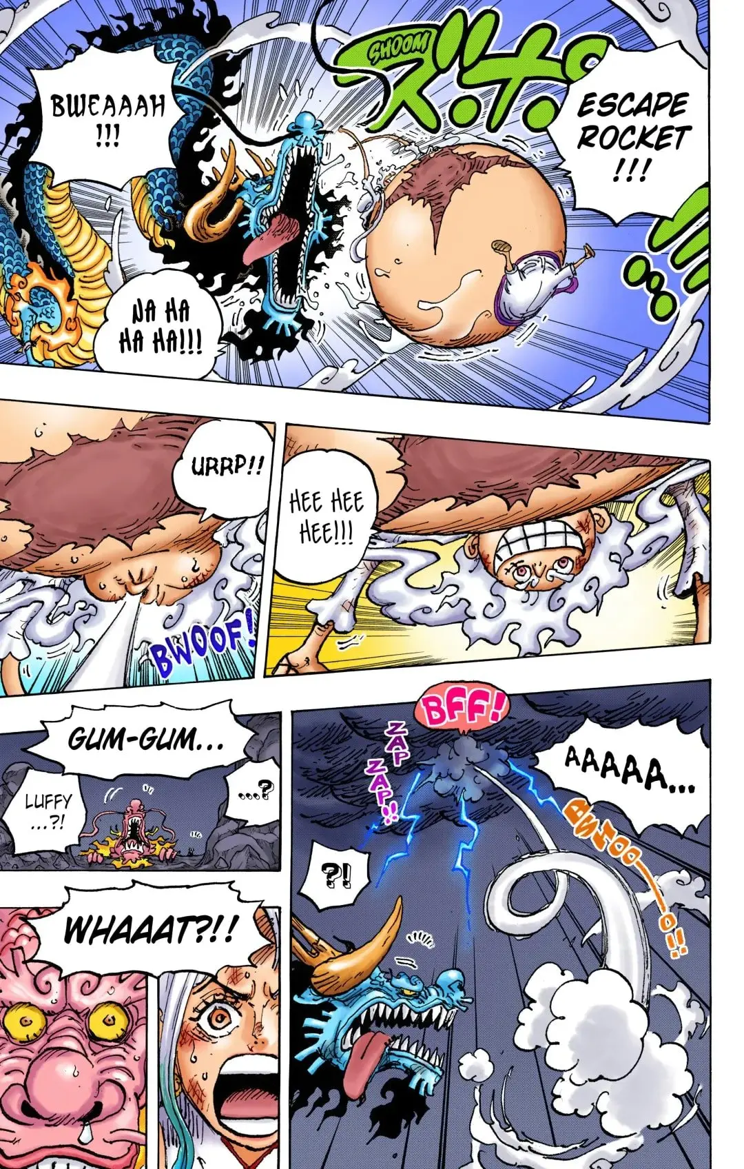 One Piece Colored, chapter 1045, page 6