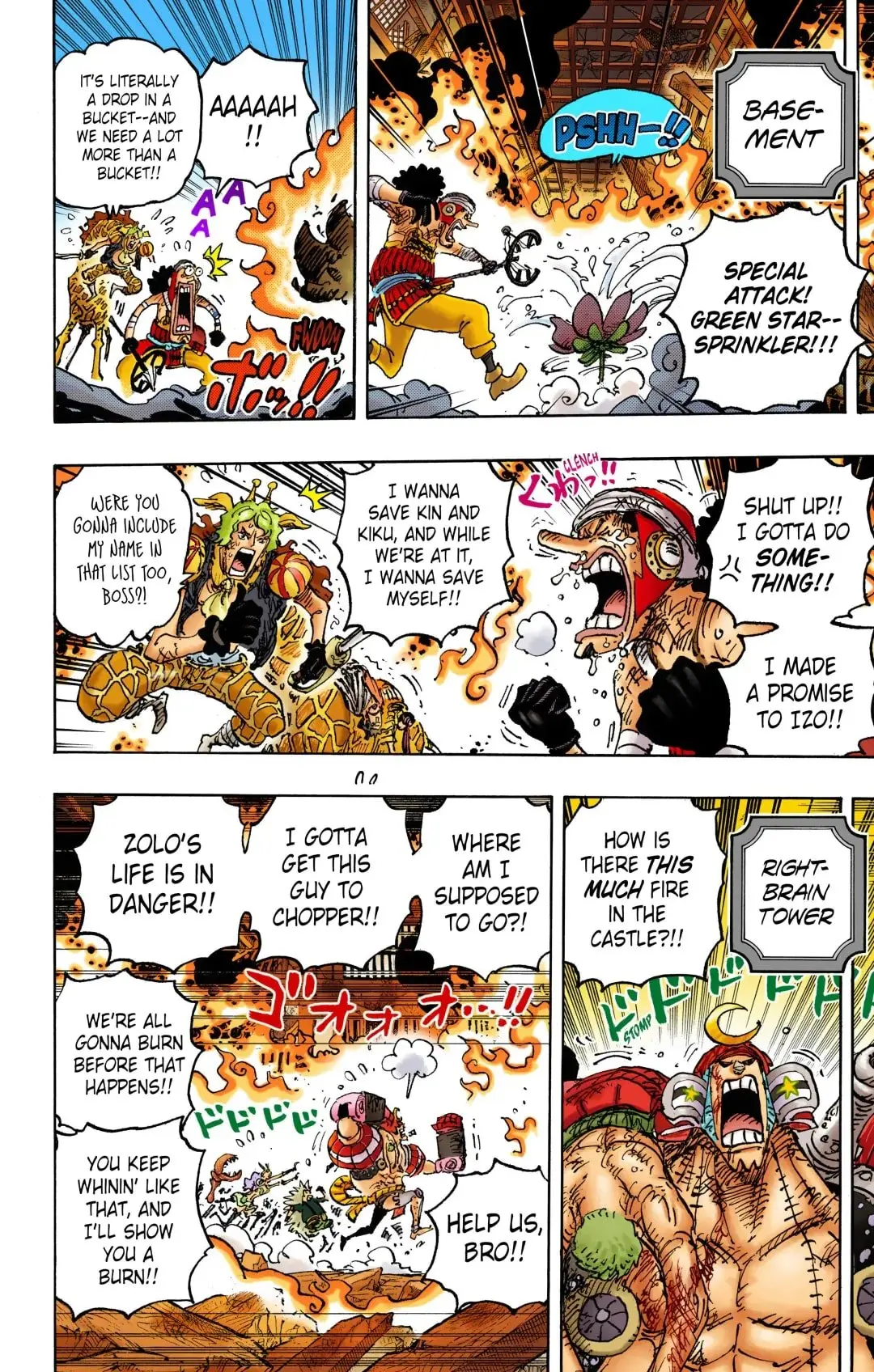 One Piece Colored, chapter 1046, page 9