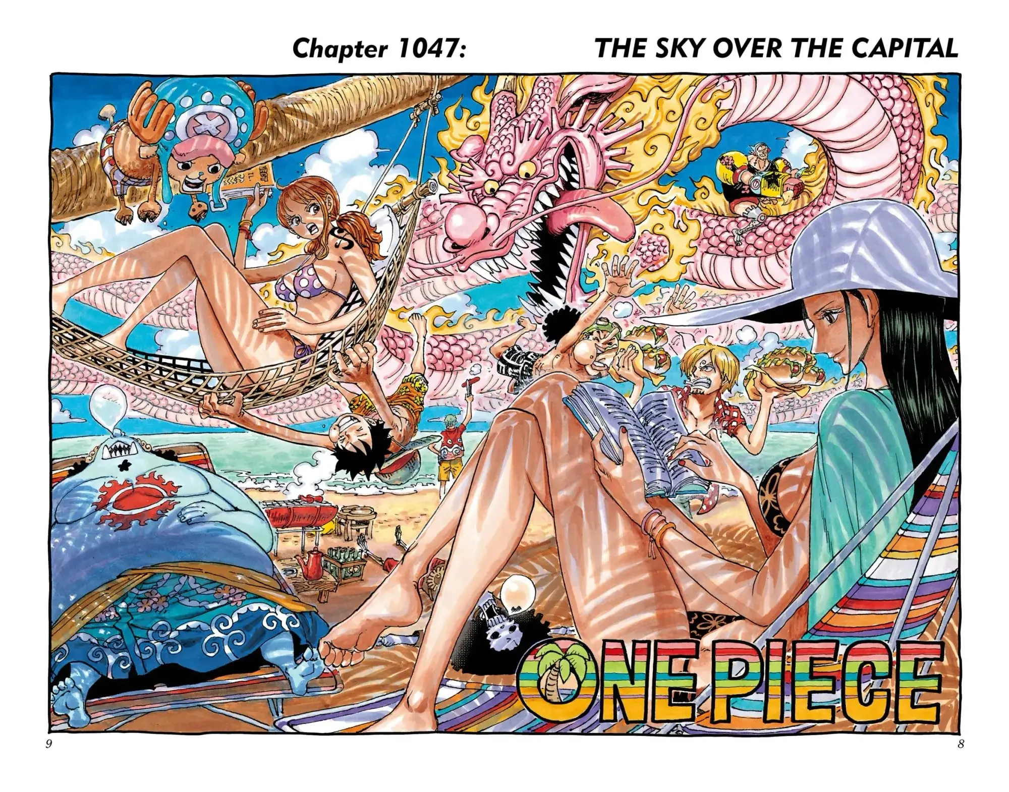 One Piece Colored, chapter 1047, page 7