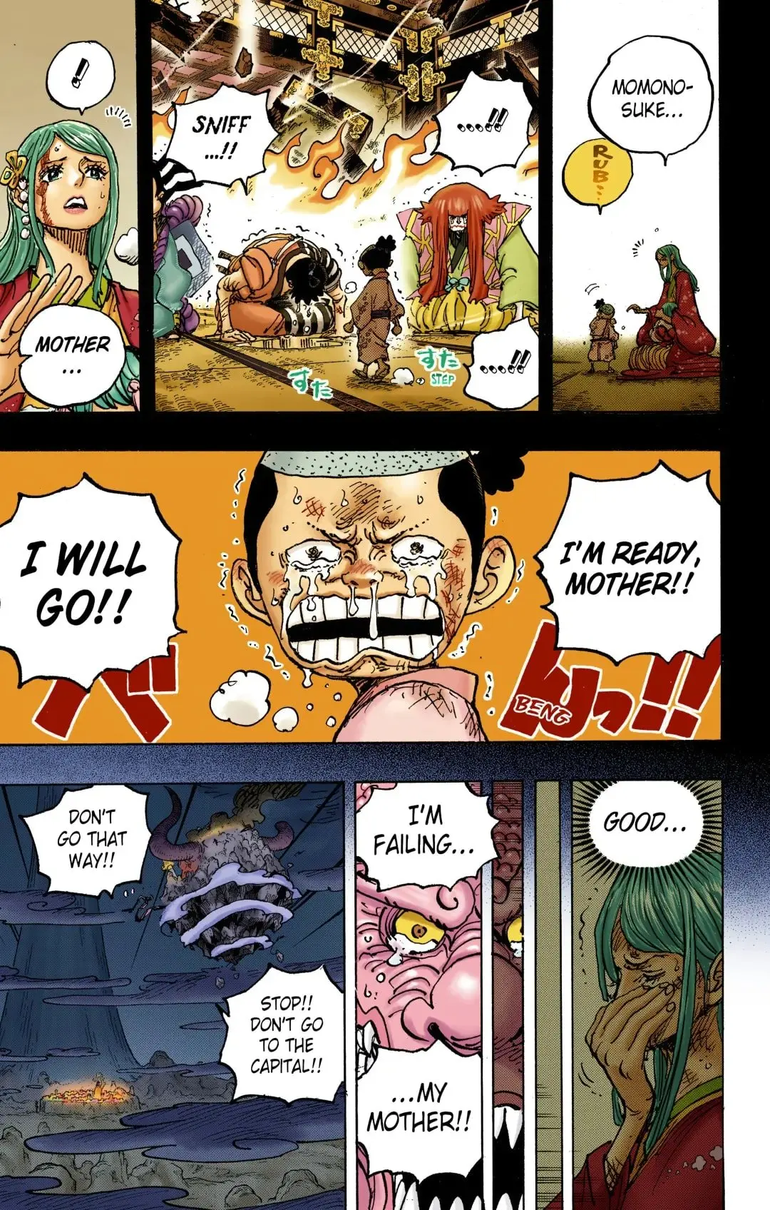 One Piece Colored, chapter 1047, page 10