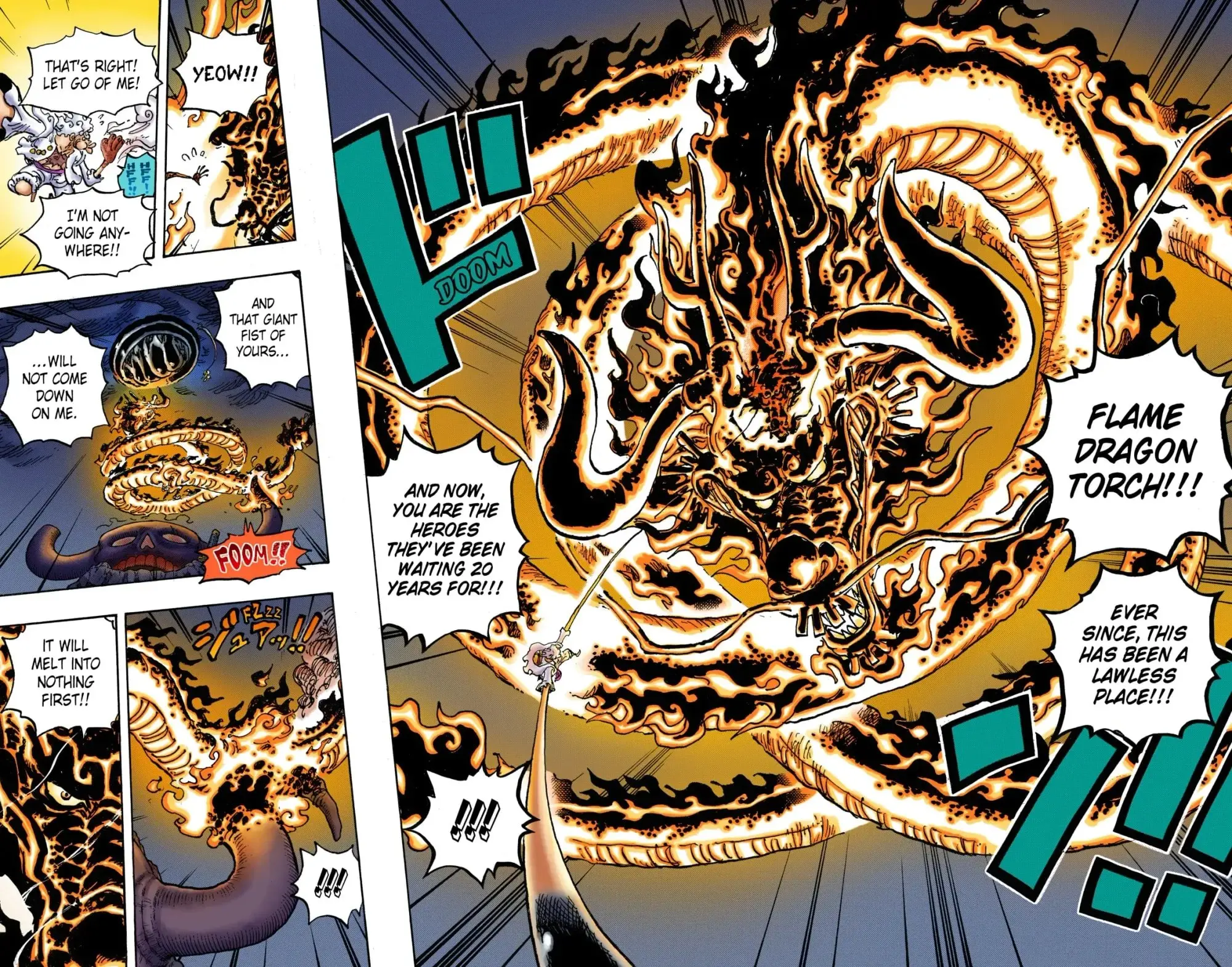 One Piece Colored, chapter 1048, page 4