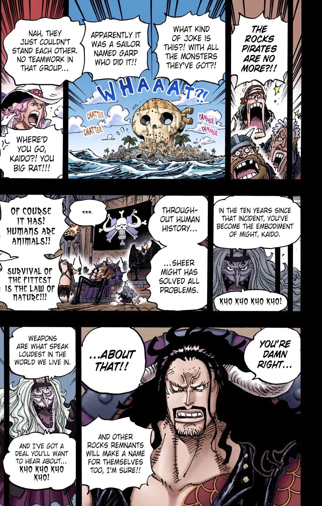 One Piece Colored, chapter 1049, page 5