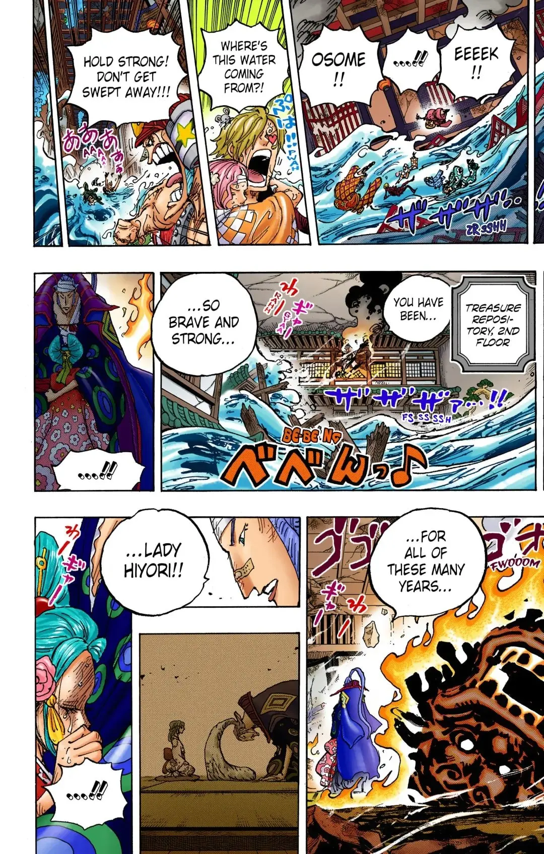 One Piece Colored, chapter 1049, page 9