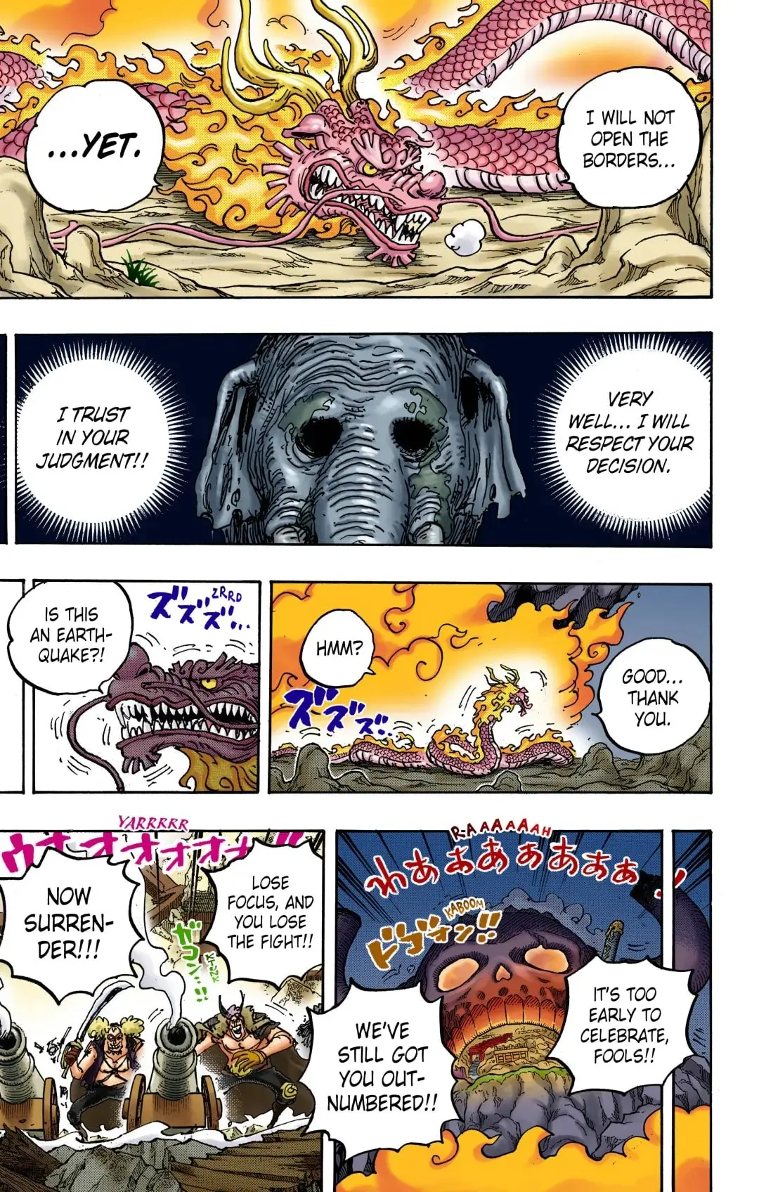 One Piece Colored, chapter 1050, page 9