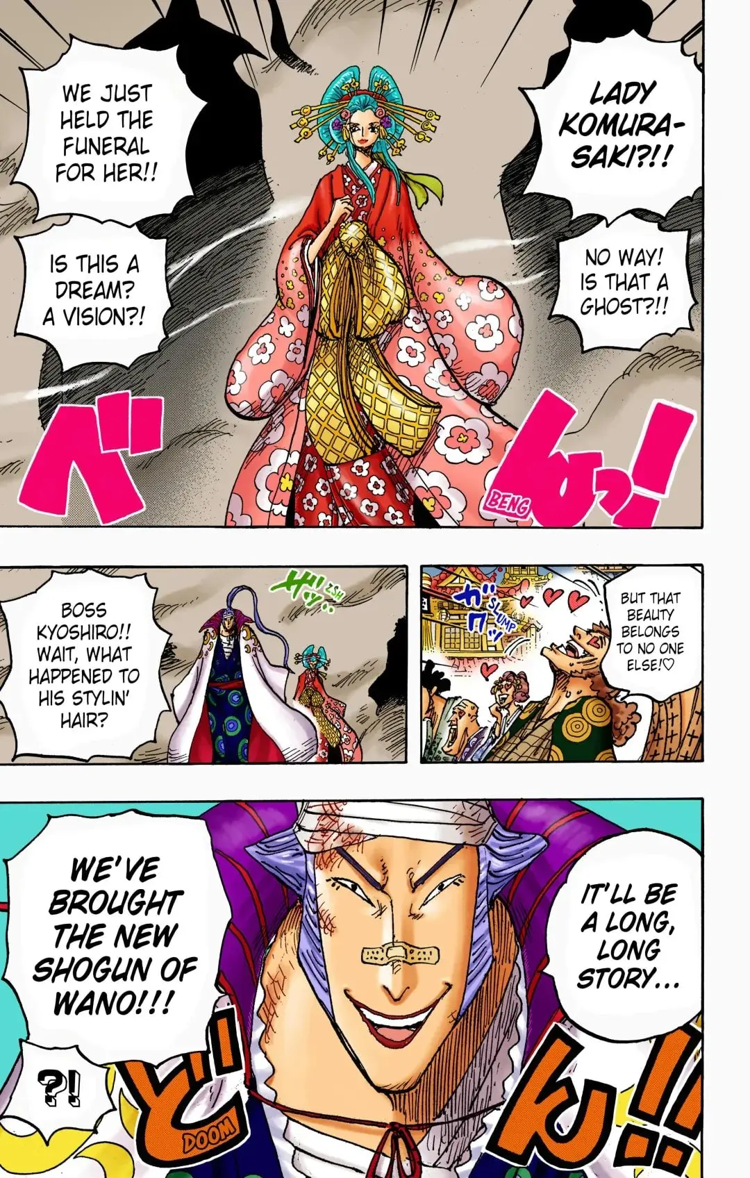 One Piece Colored, chapter 1050, page 14