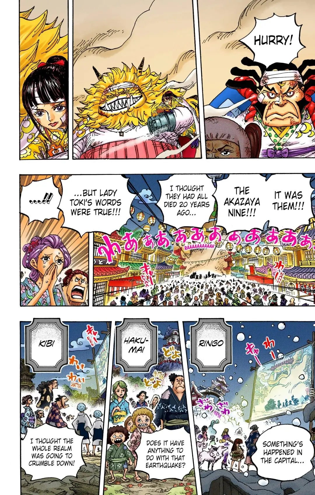 One Piece Colored, chapter 1051, page 4