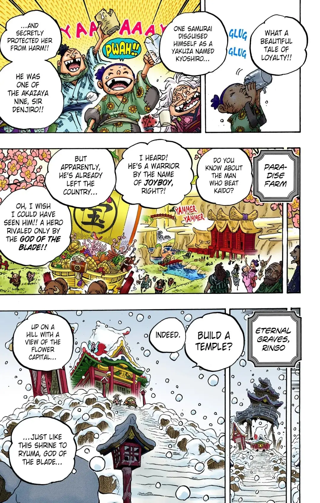 One Piece Colored, chapter 1052, page 7