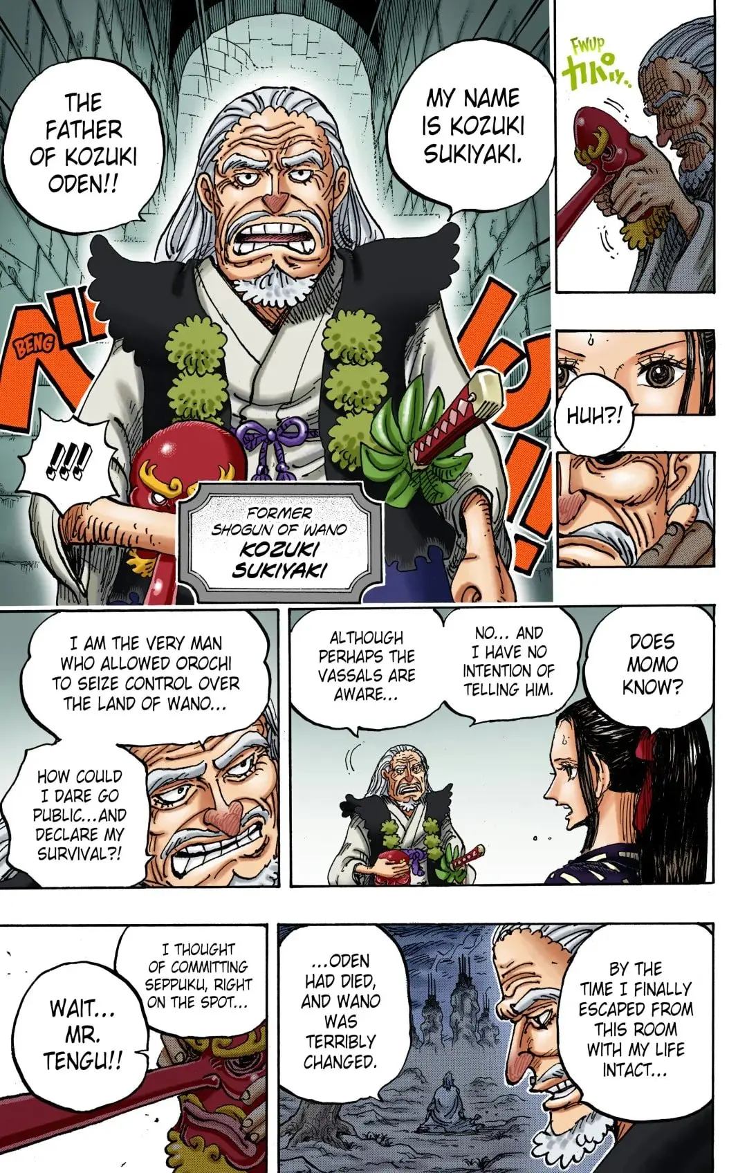 One Piece Colored, chapter 1053, page 7