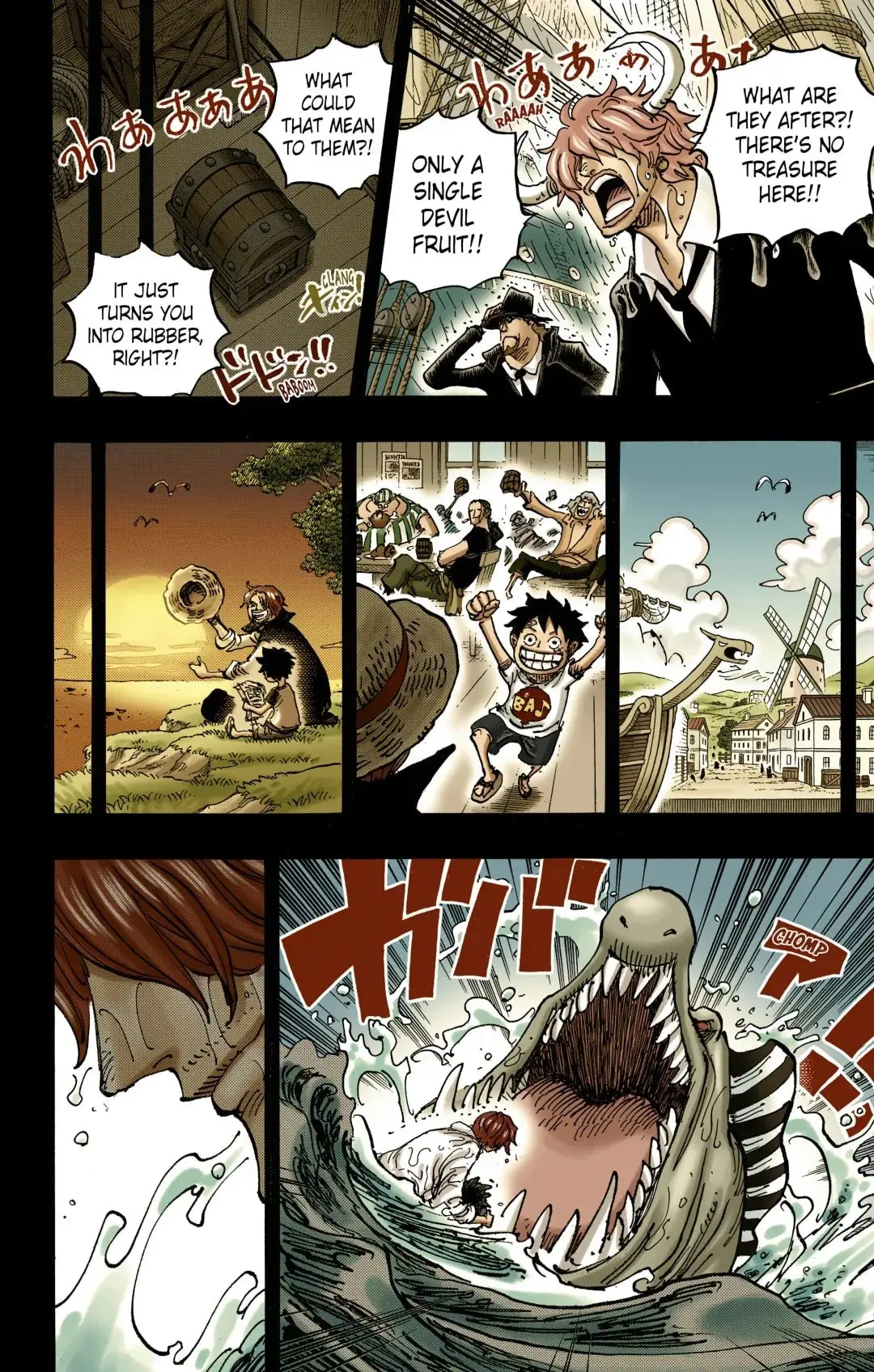 One Piece Colored, chapter 1054, page 9
