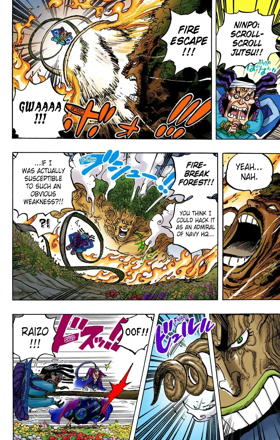 One Piece Colored, chapter 1055, page 3