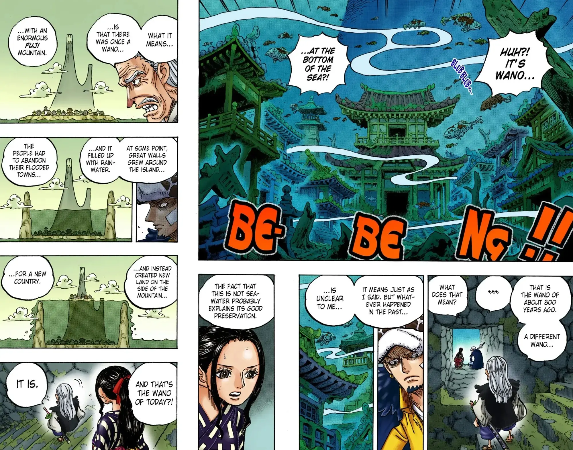 One Piece Colored, chapter 1055, page 7