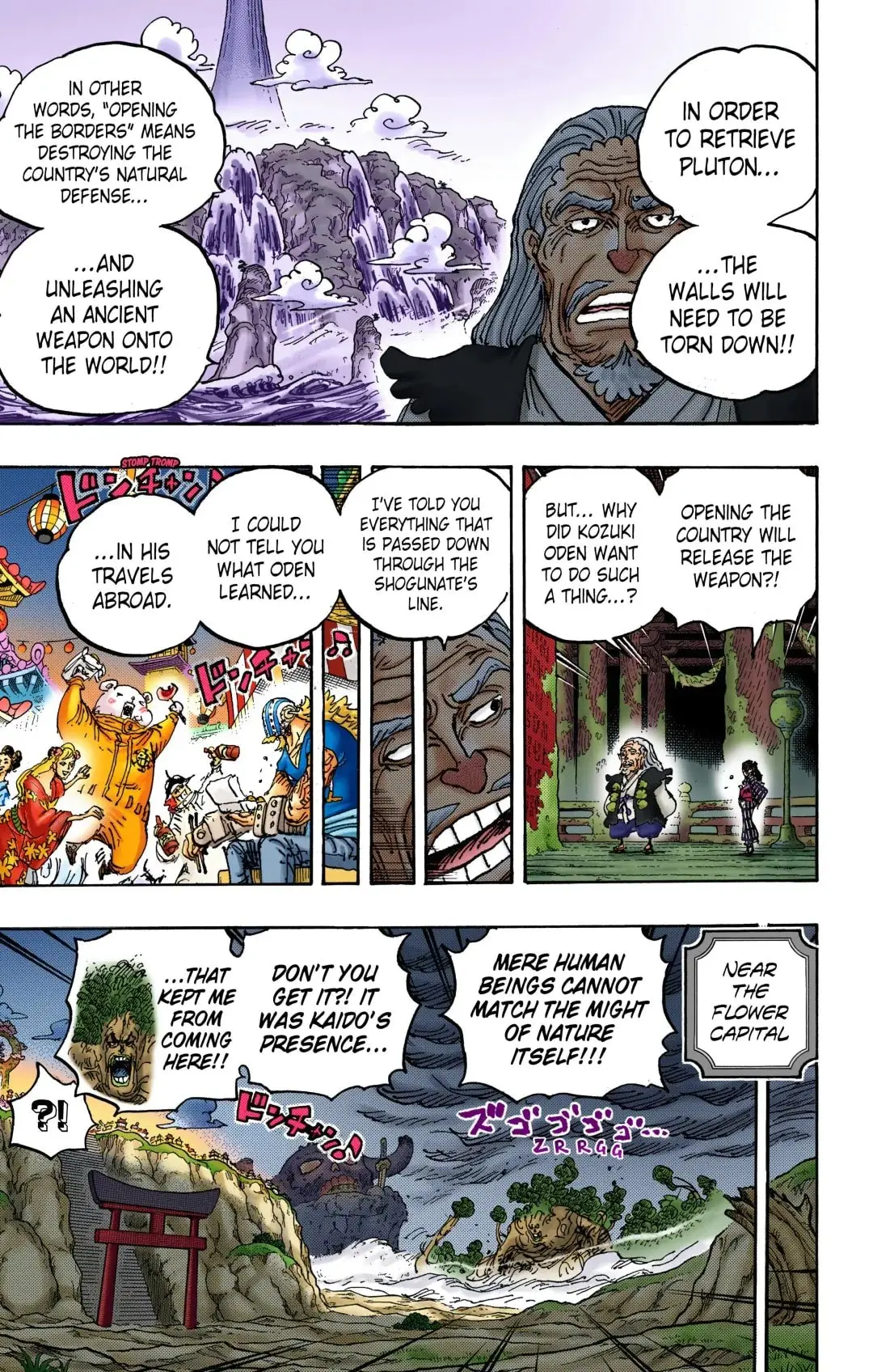 One Piece Colored, chapter 1055, page 9