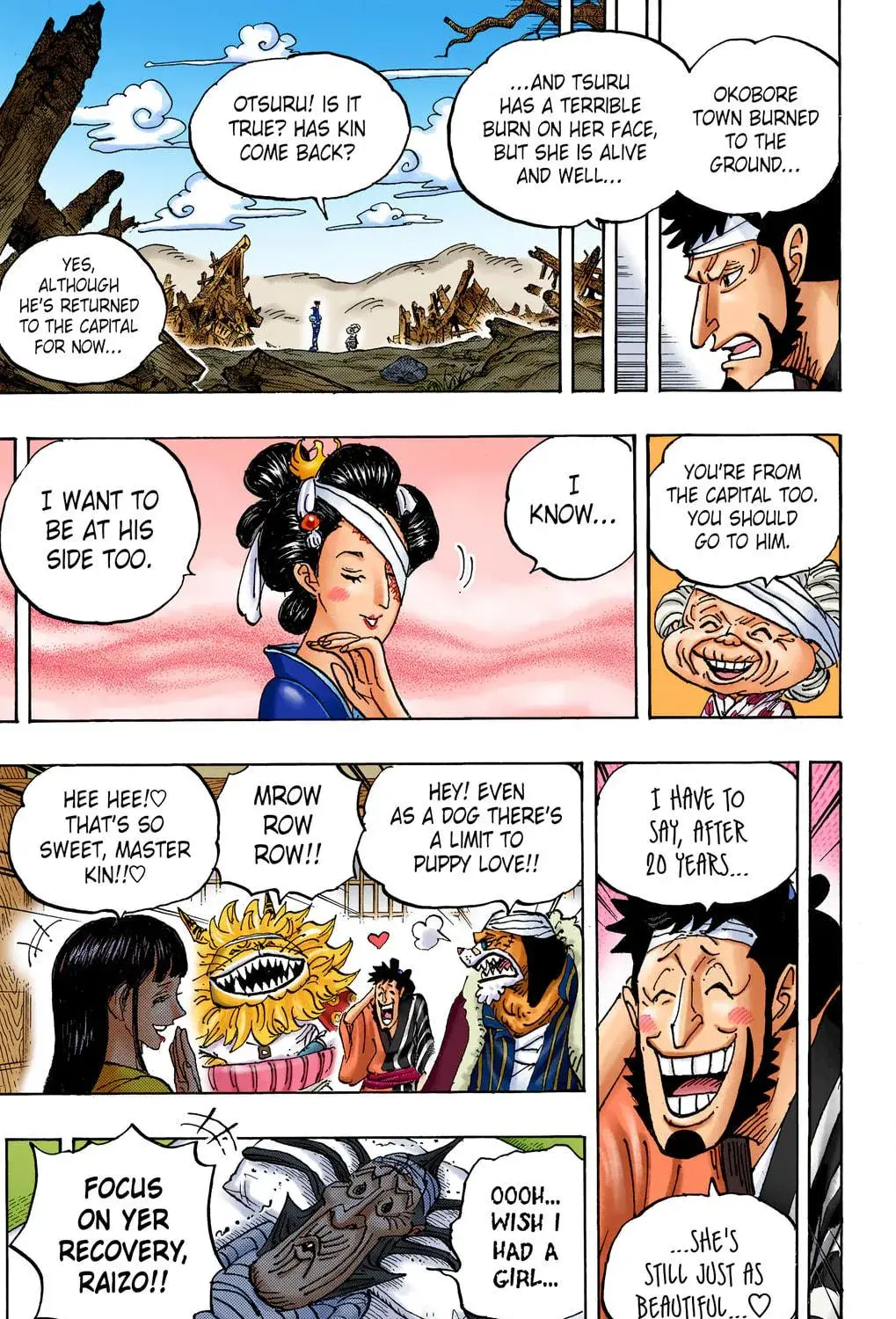 One Piece Colored, chapter 1056, page 5