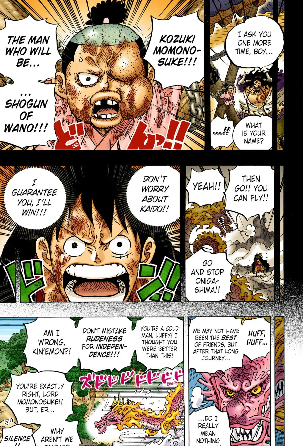 One Piece Colored, chapter 1057, page 9
