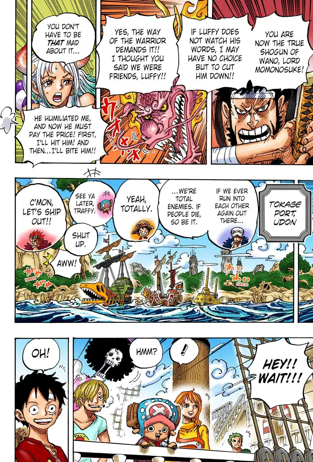 One Piece Colored, chapter 1057, page 11