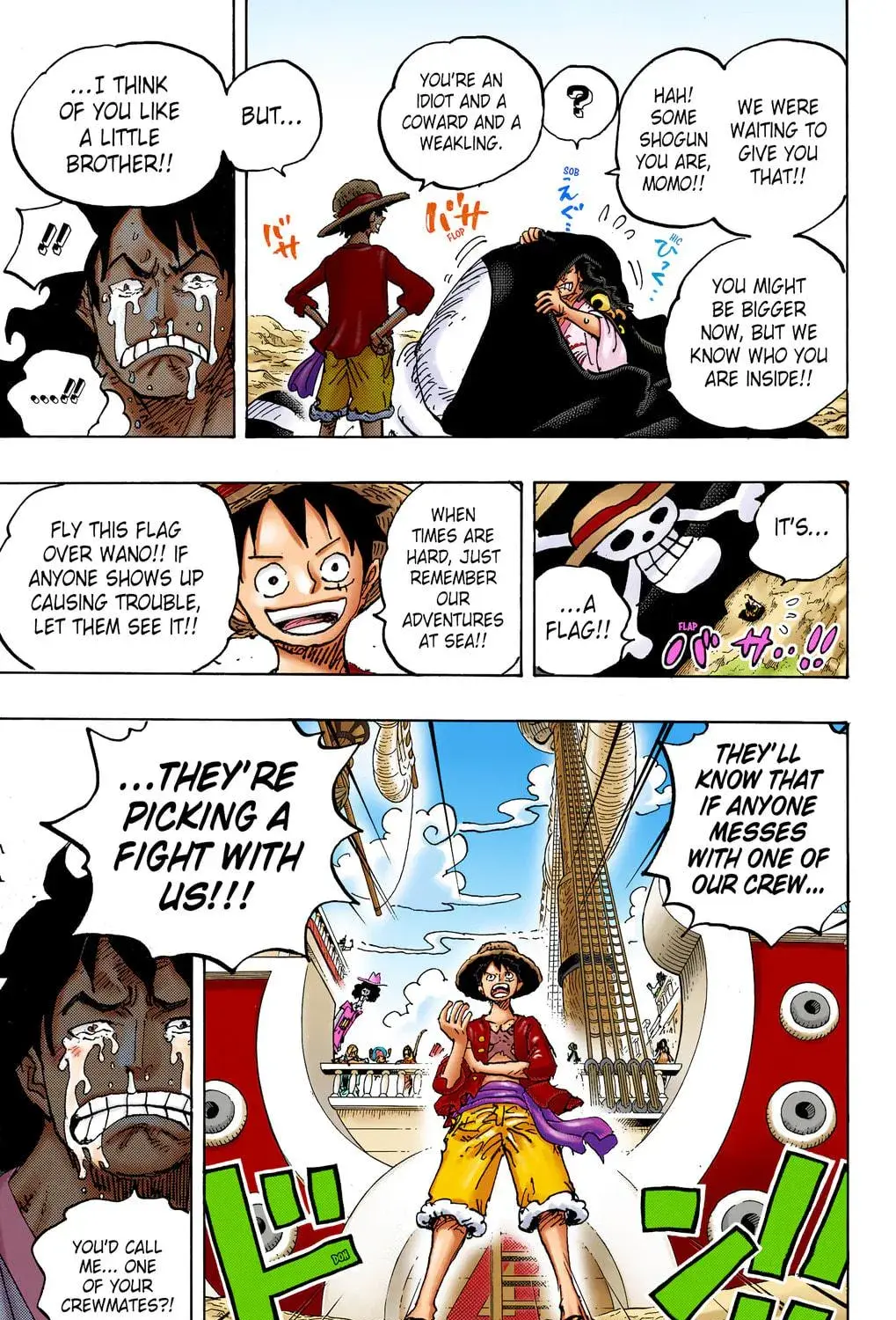 One Piece Colored, chapter 1057, page 17
