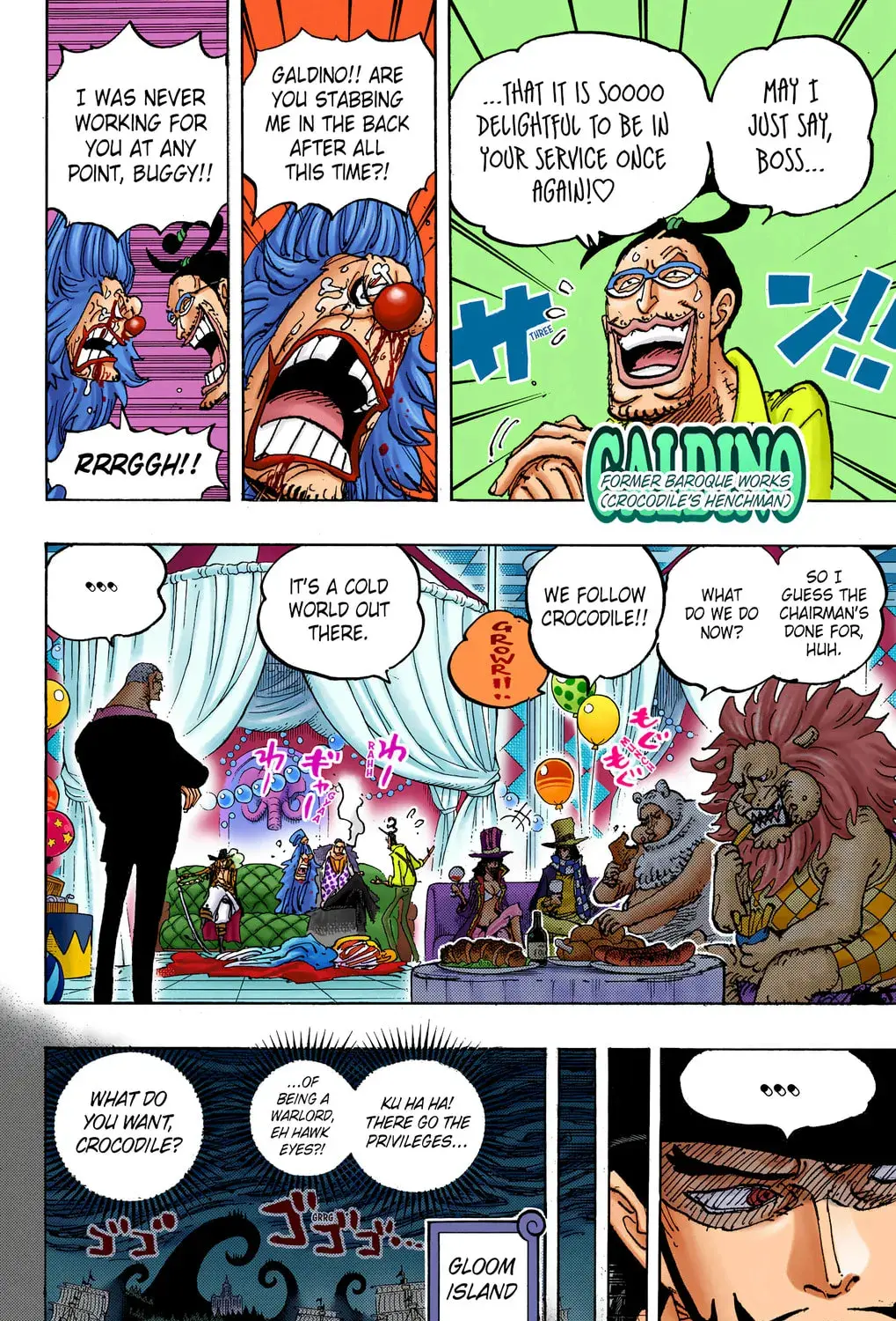 One Piece Colored, chapter 1058, page 13