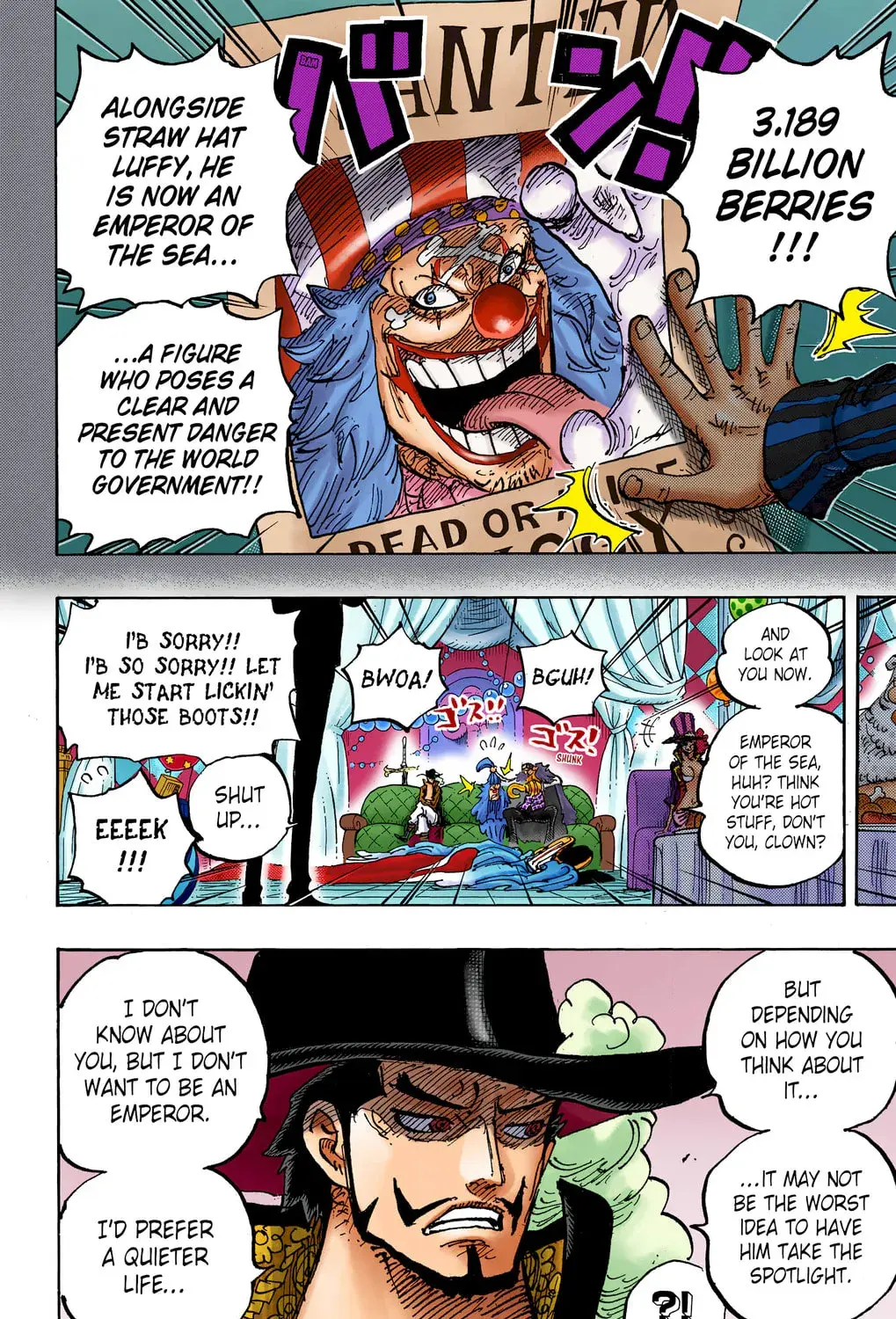 One Piece Colored, chapter 1058, page 25