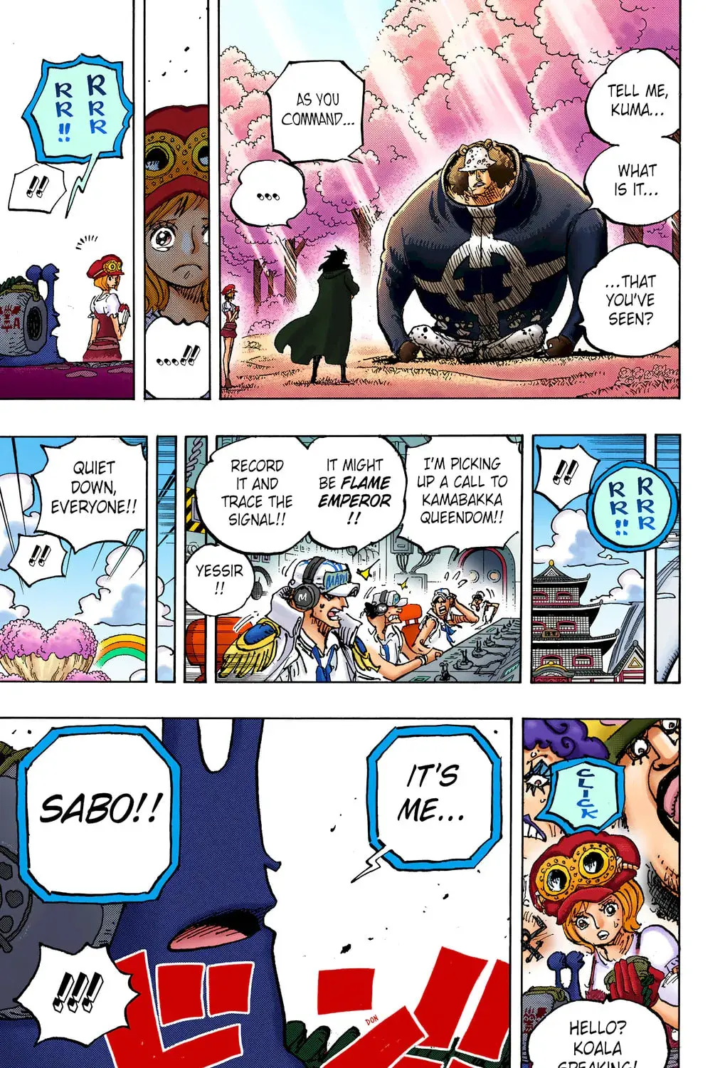 One Piece Colored, chapter 1058, page 31