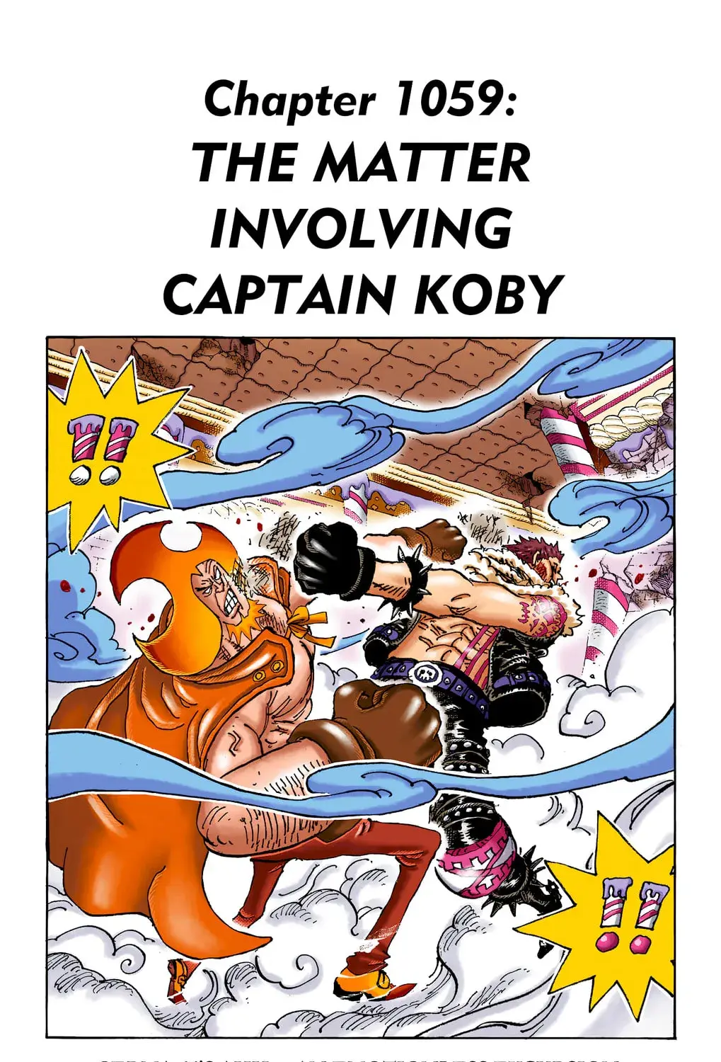 One Piece Colored, chapter 1059, page 1