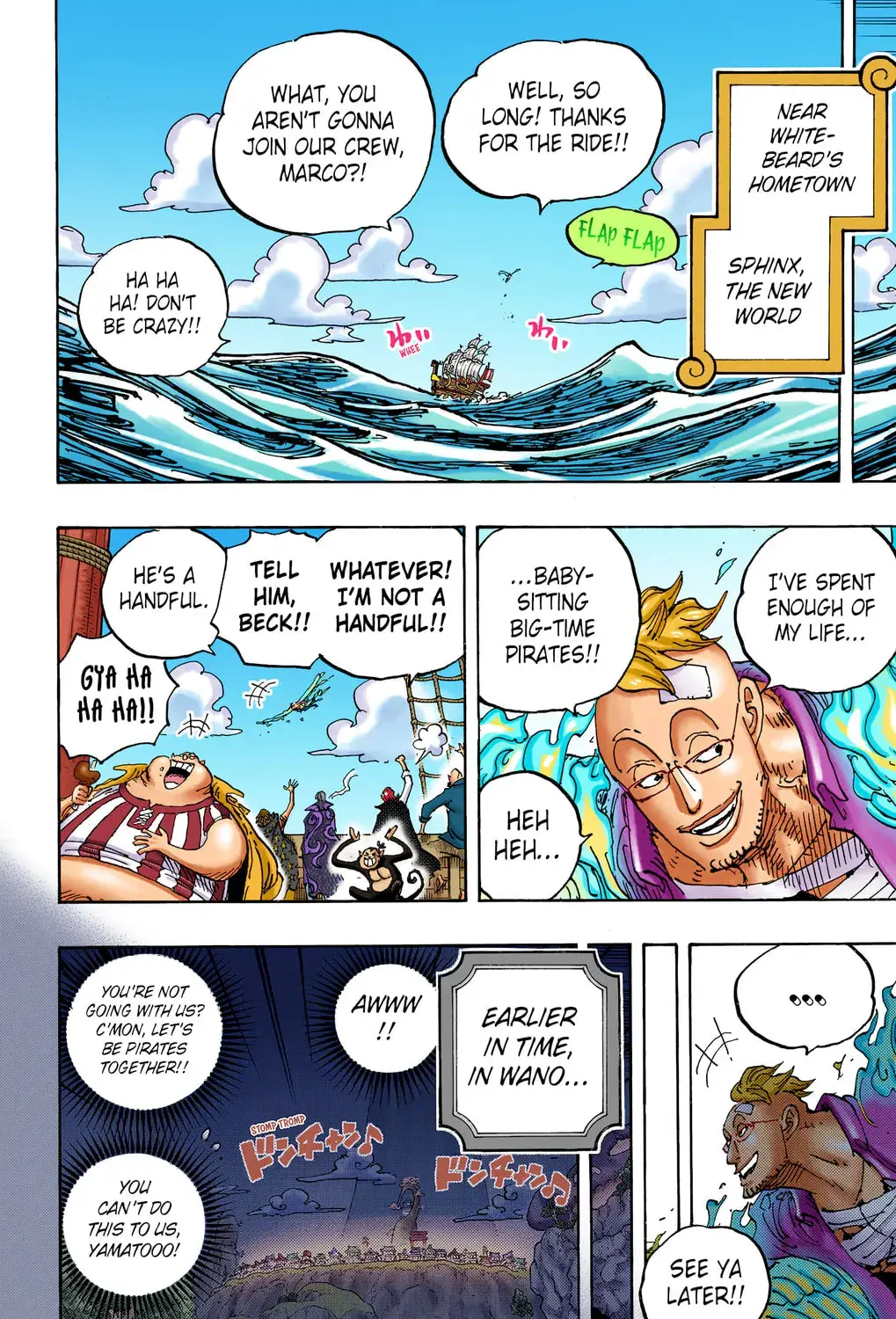 One Piece Colored, chapter 1059, page 3