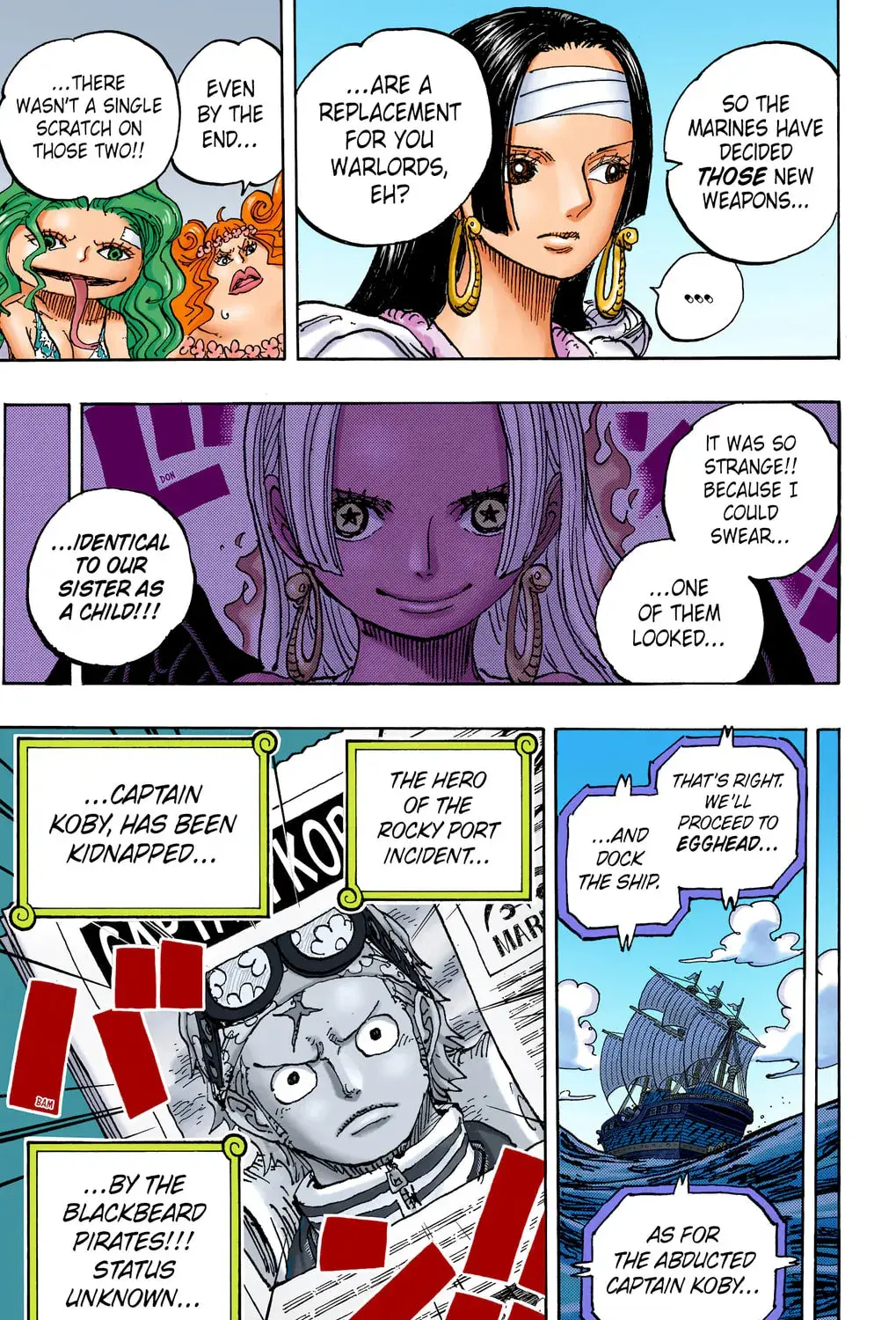 One Piece Colored, chapter 1059, page 31