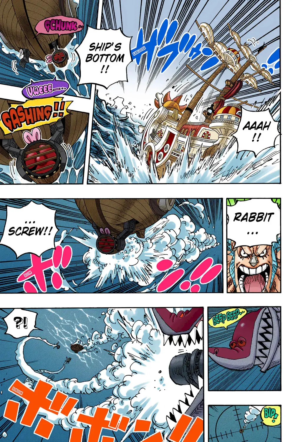 One Piece Colored, chapter 1061, page 7