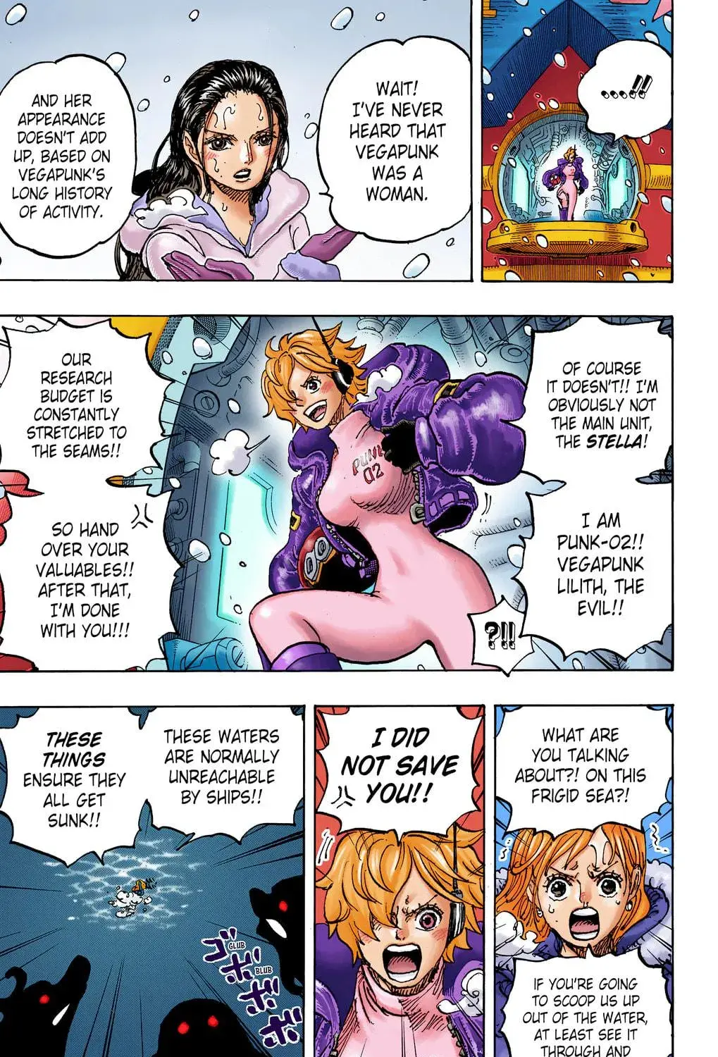 One Piece Colored, chapter 1062, page 5