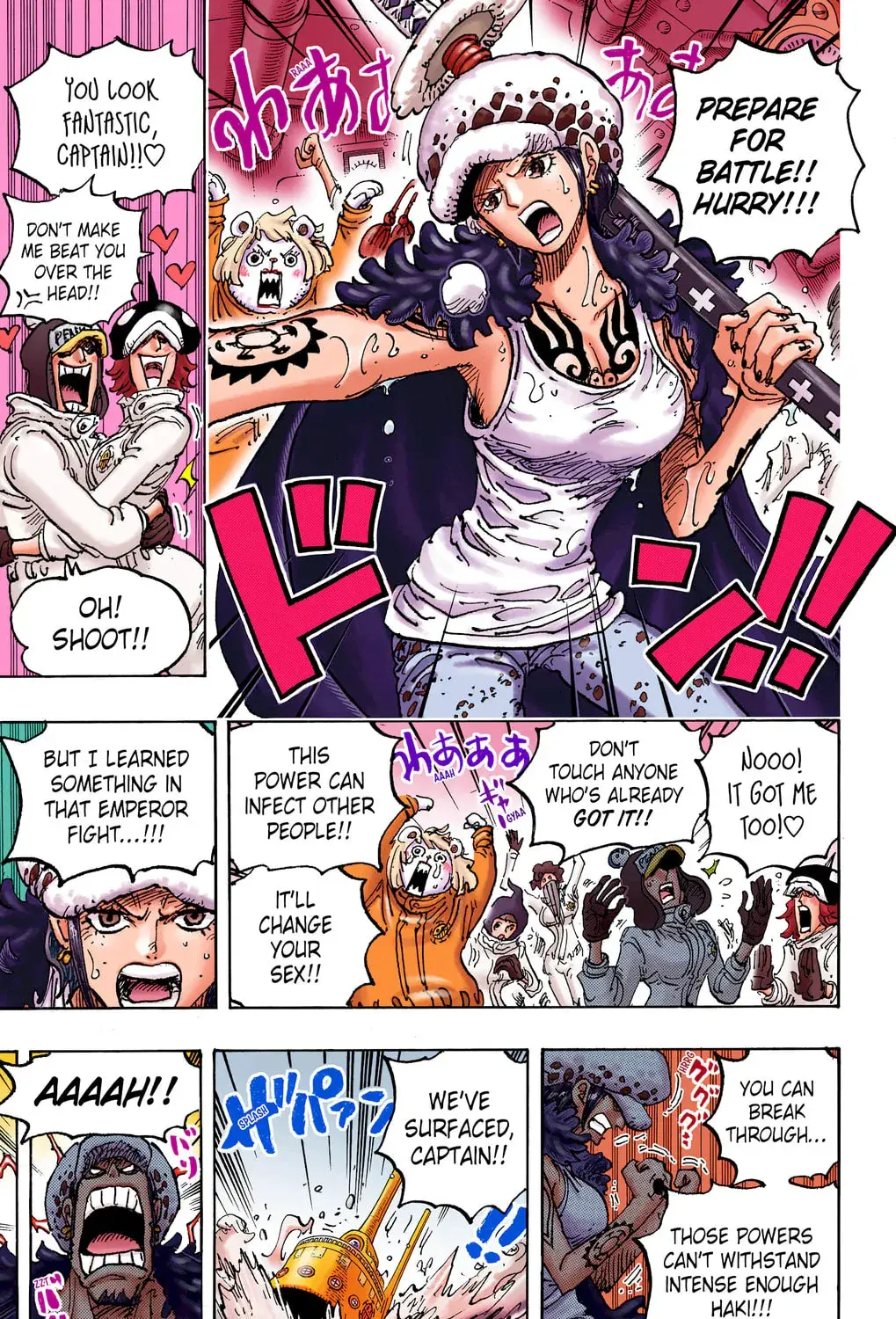 One Piece Colored, chapter 1063, page 19