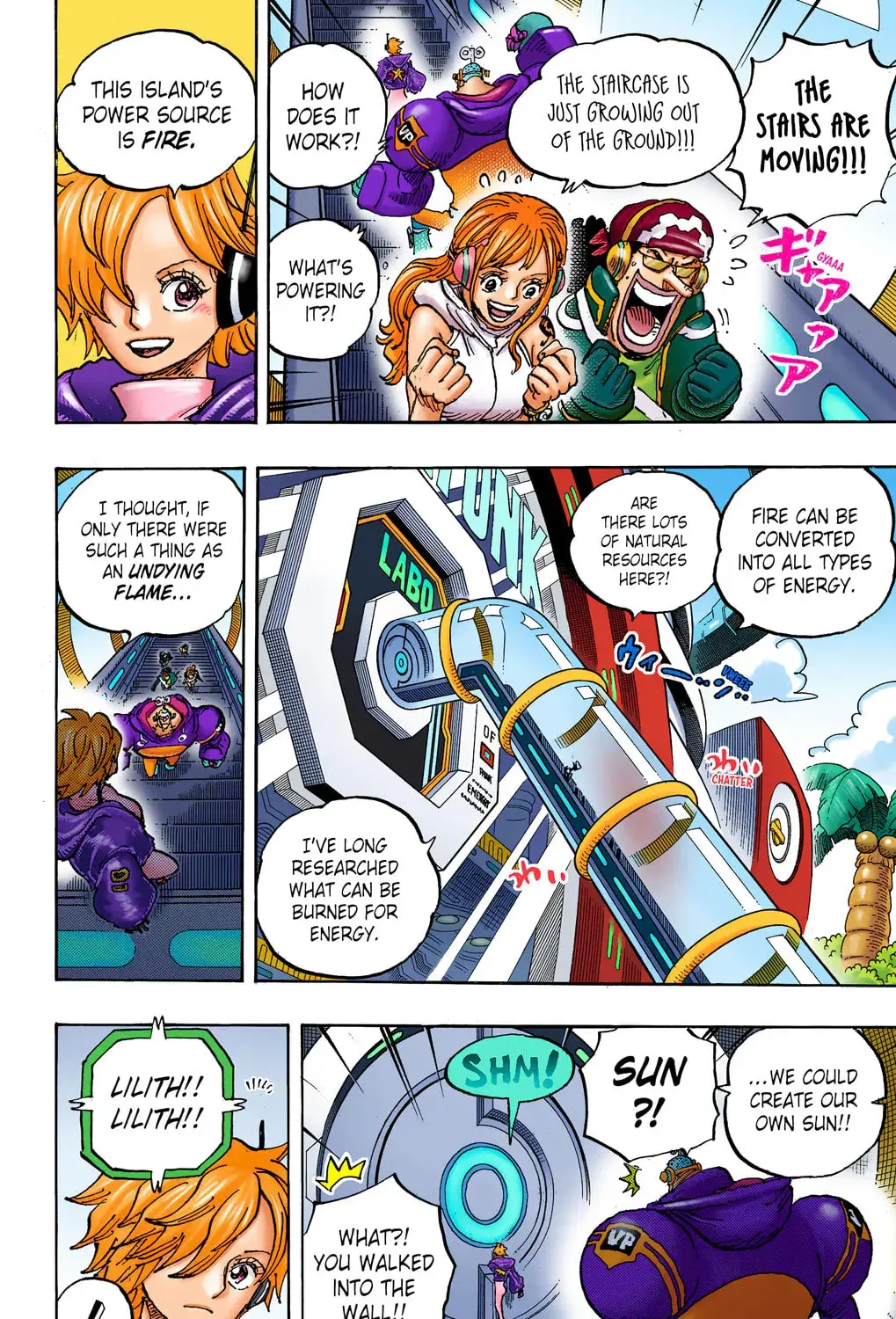 One Piece Colored, chapter 1065, page 7